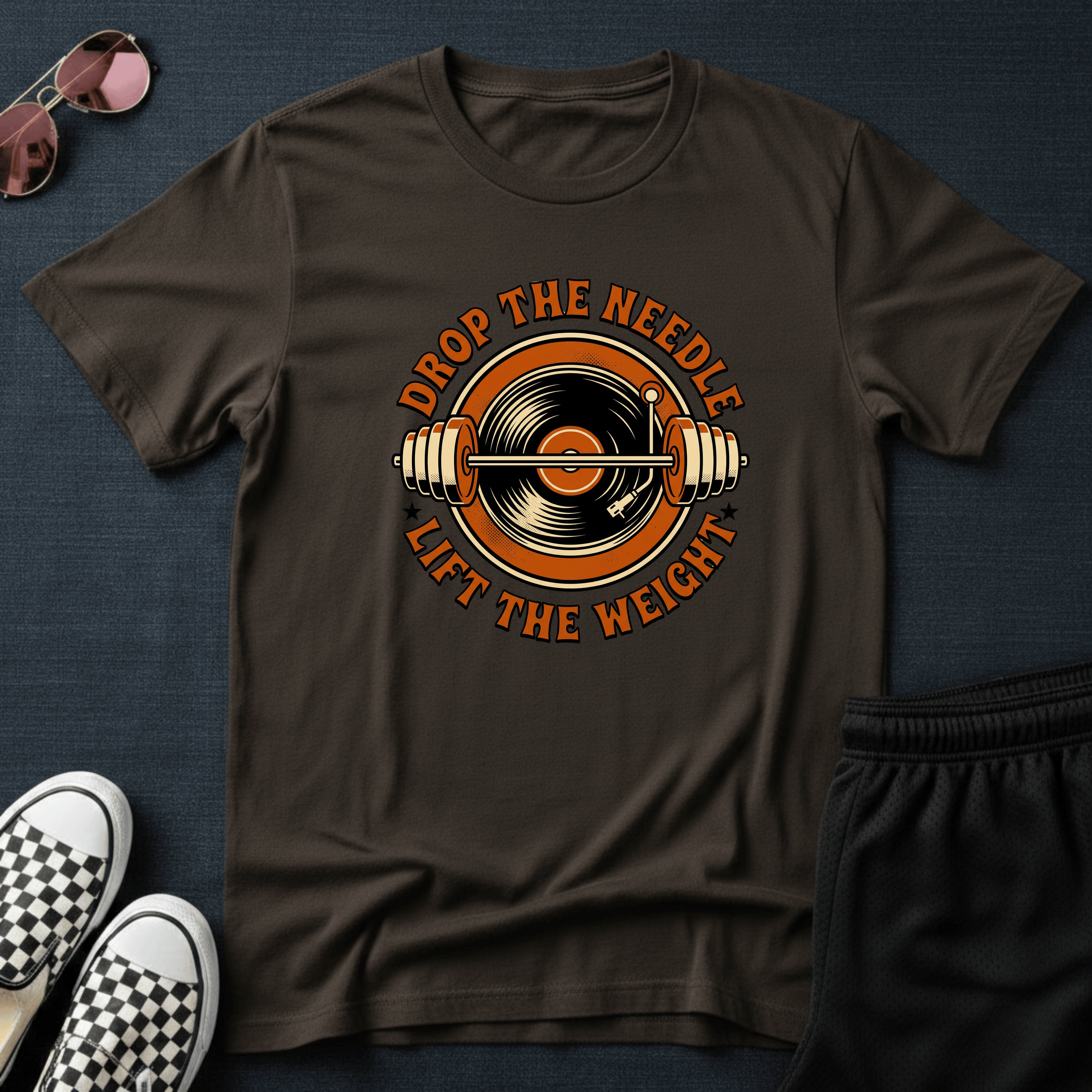 Drop the needle T-shirt