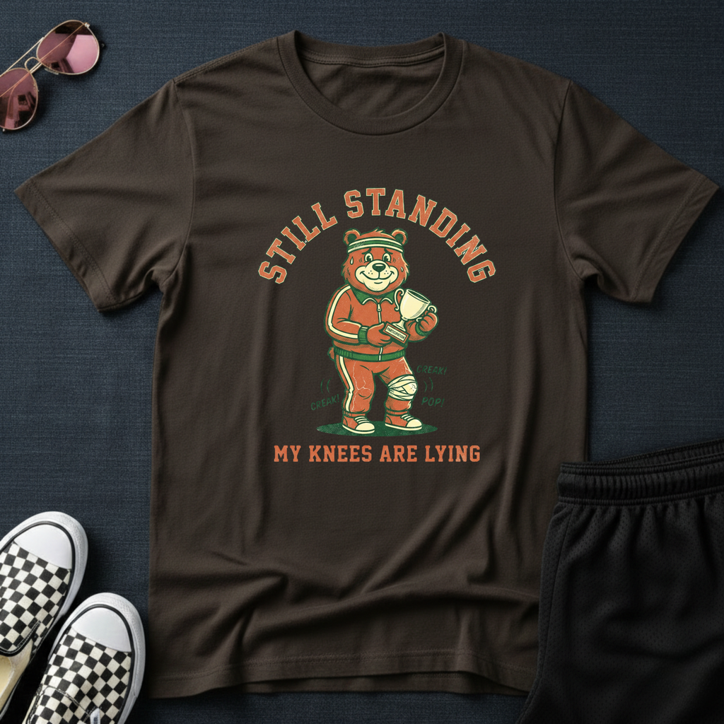 Still standing: My knees are lying T-Shirt