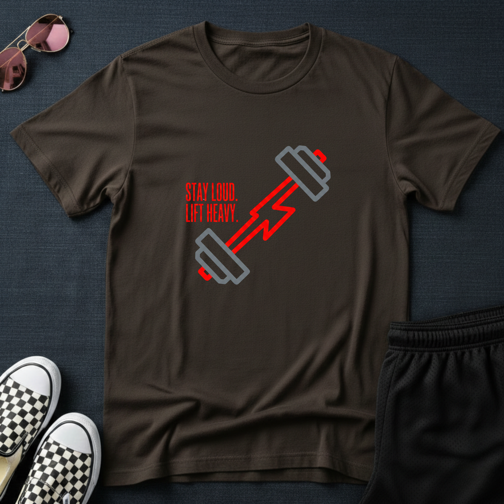 Stay loud, Lift heavy T-Shirt
