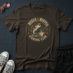 Reels and riffs fishing club T-shirt