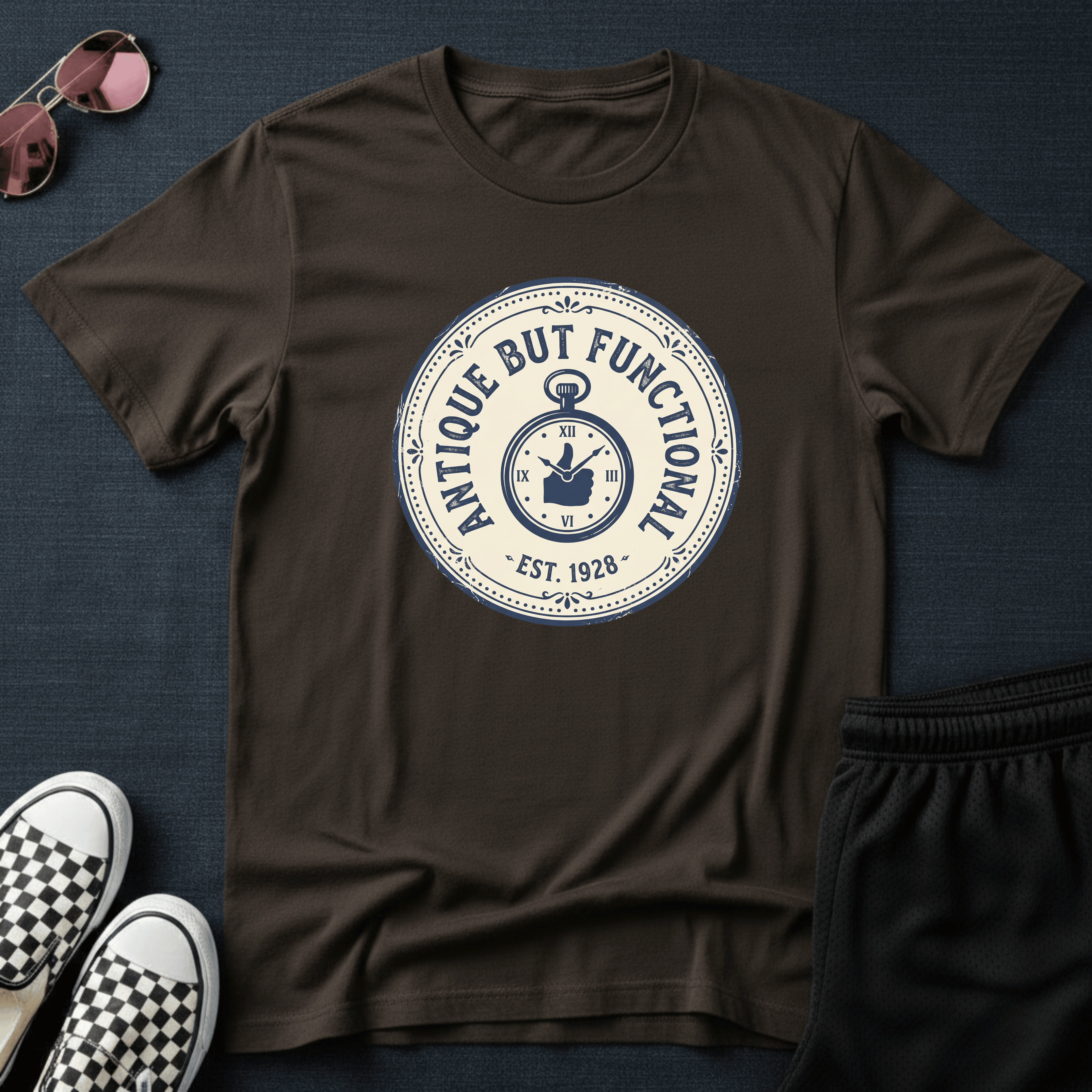 Antique but functional T-shirt