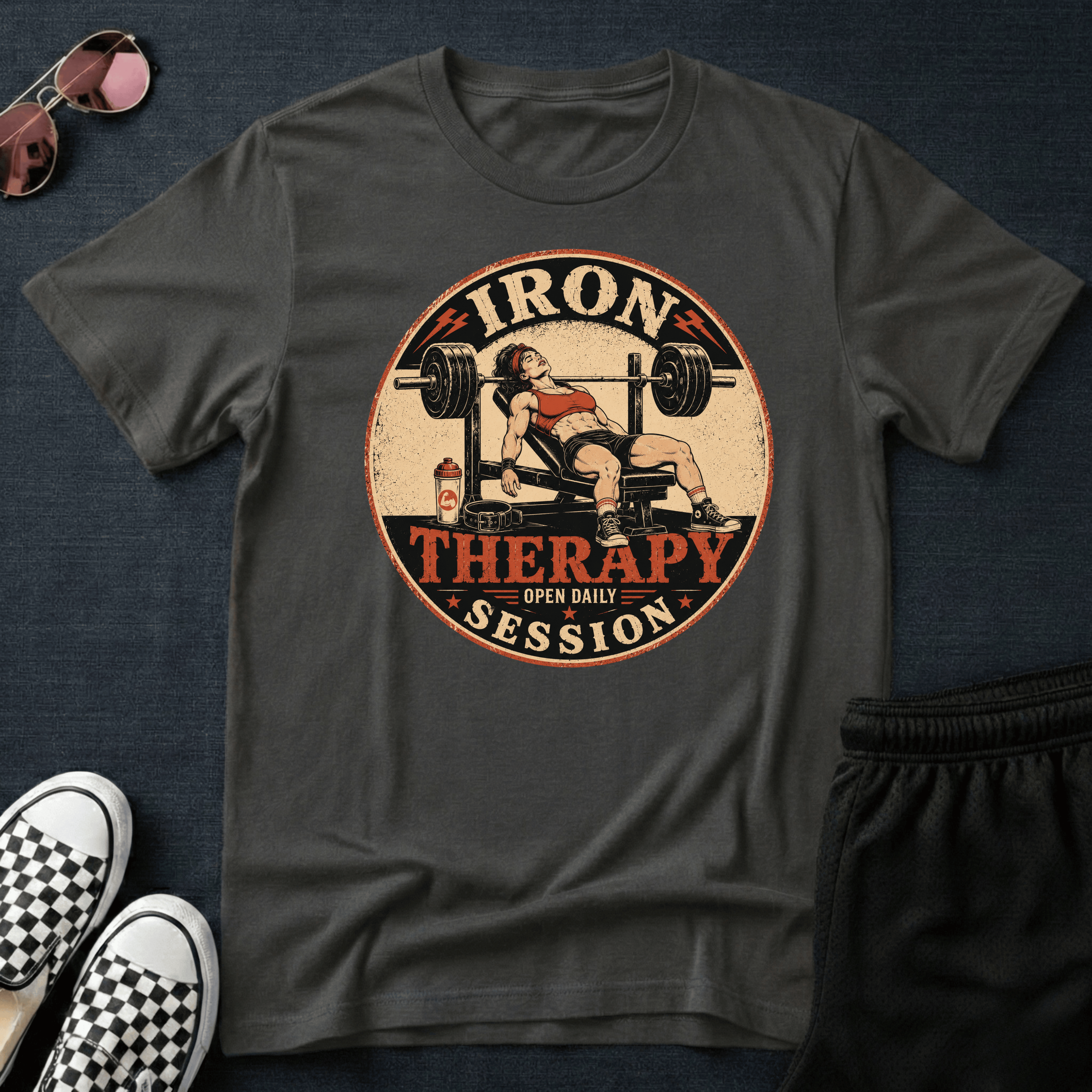 Iron therapy session T-shirt