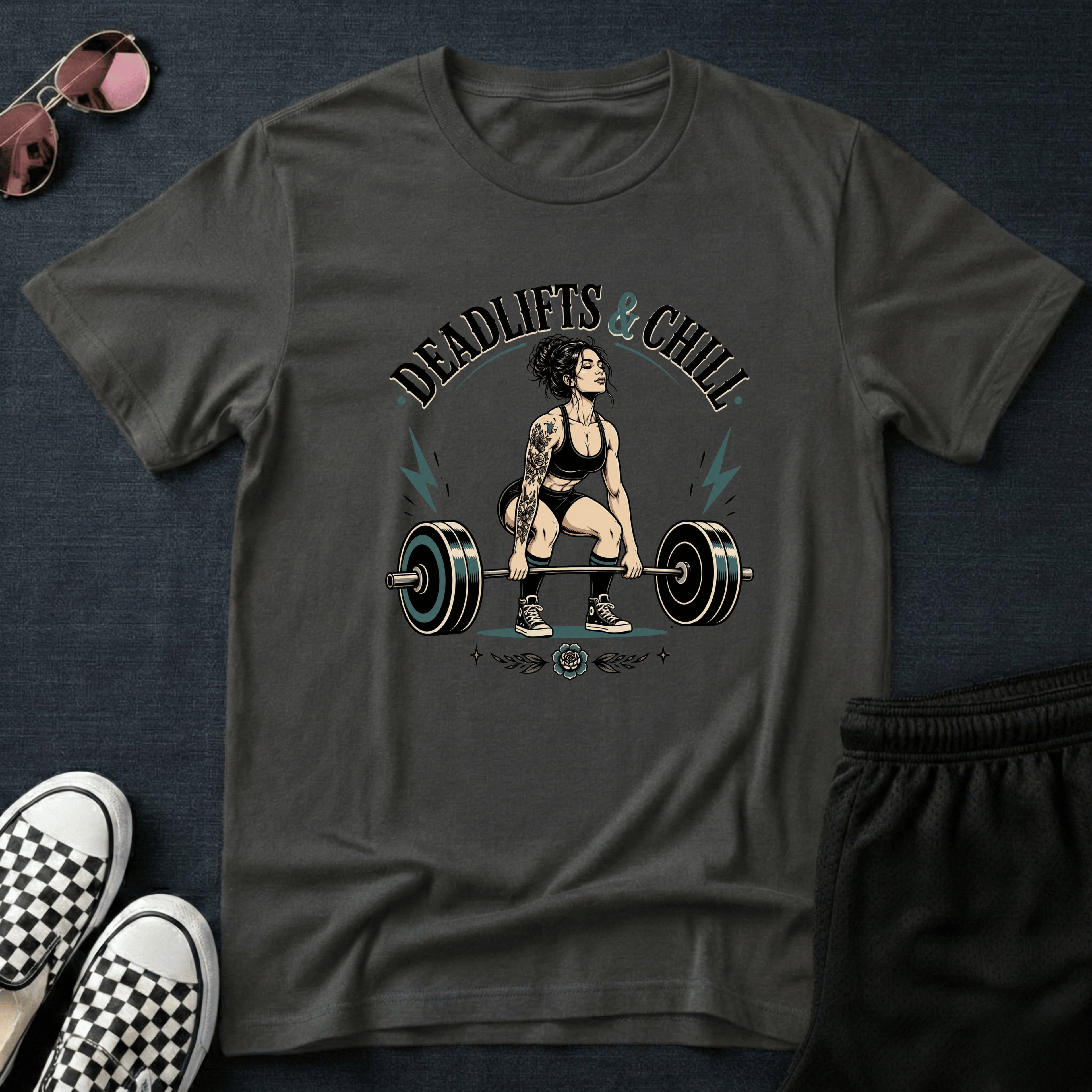 Deadlift and chill T-shirt