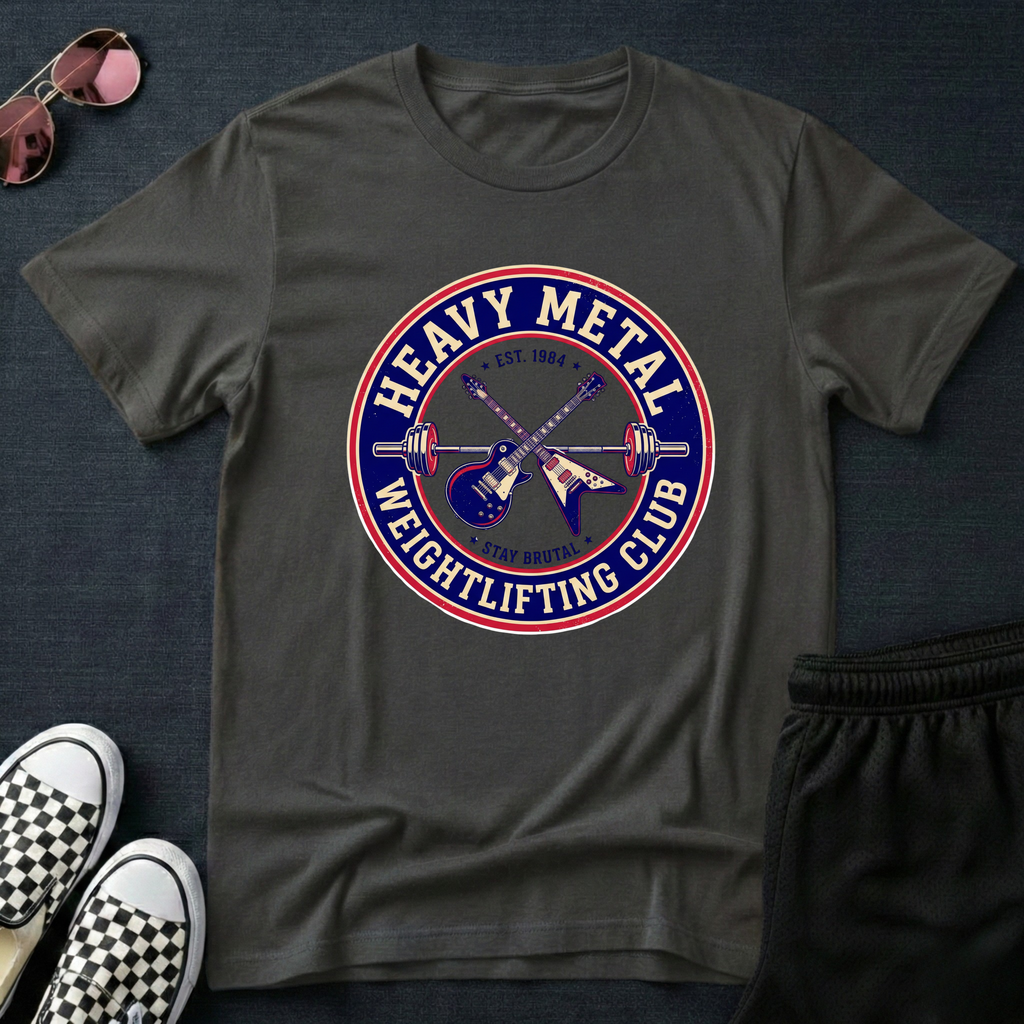 Heavy Metal Weight Lifting ClubT-Shirt