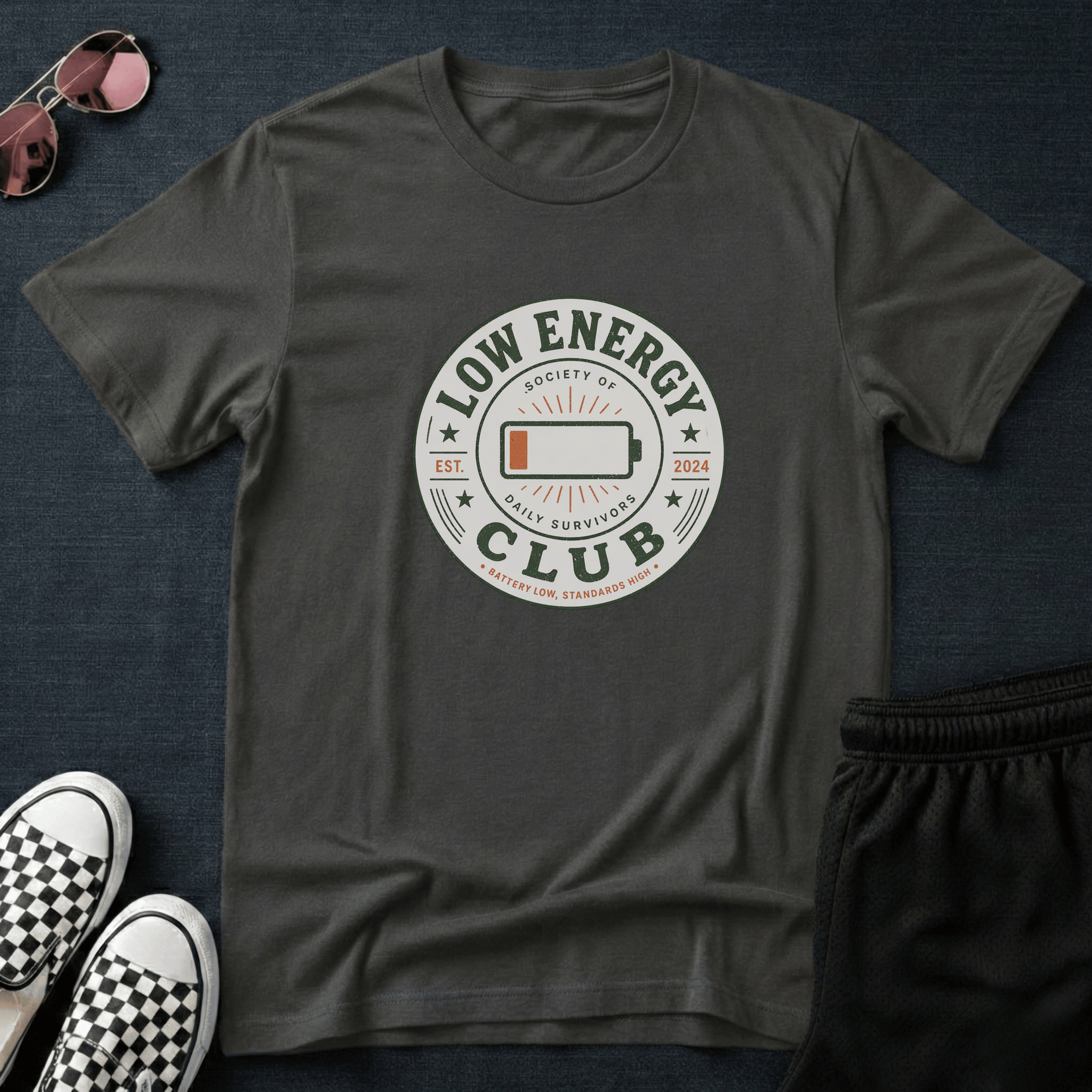 Low energy club T-shirt