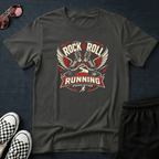 Rock & roll running T-shirt