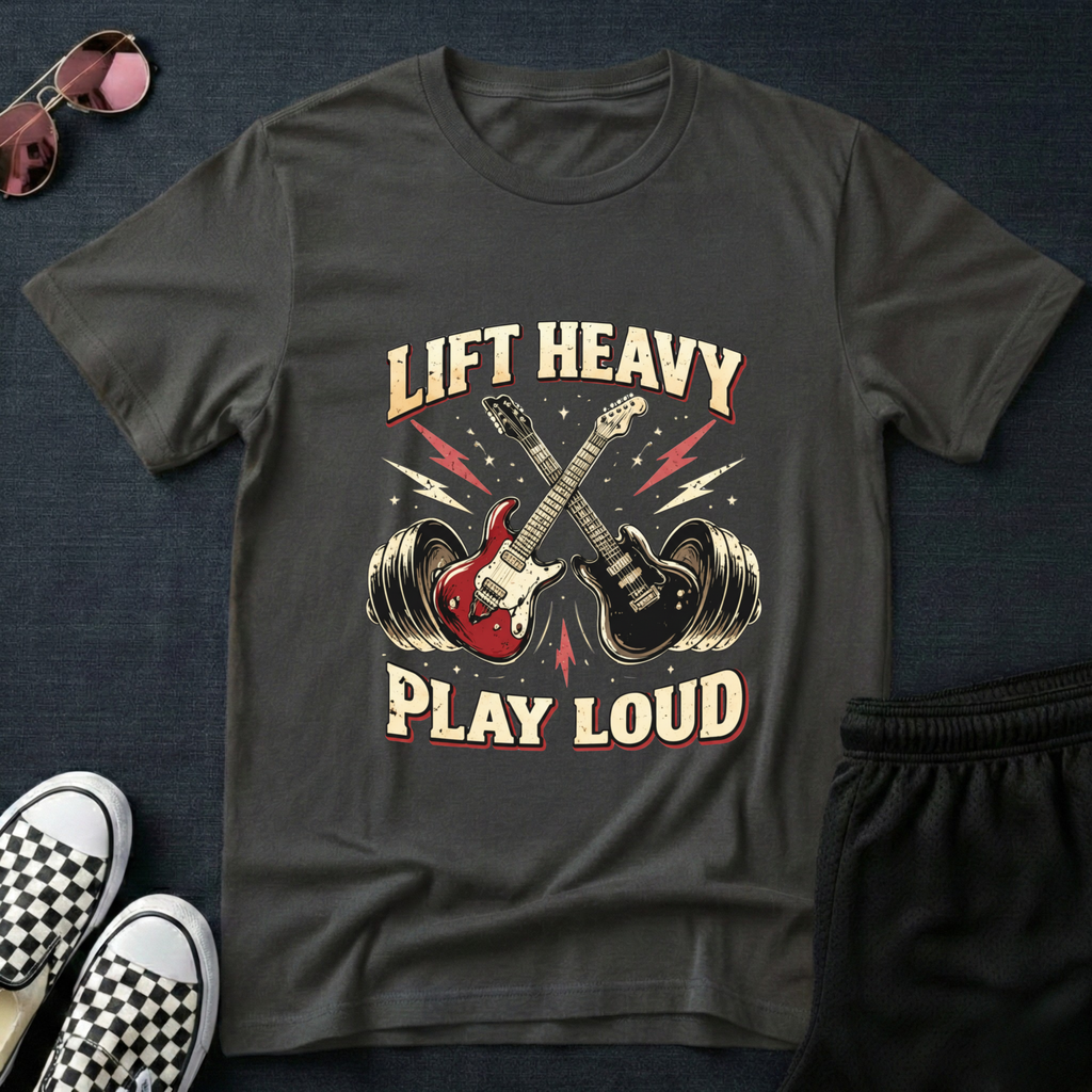 Lift heavy play loud T-Shirt
