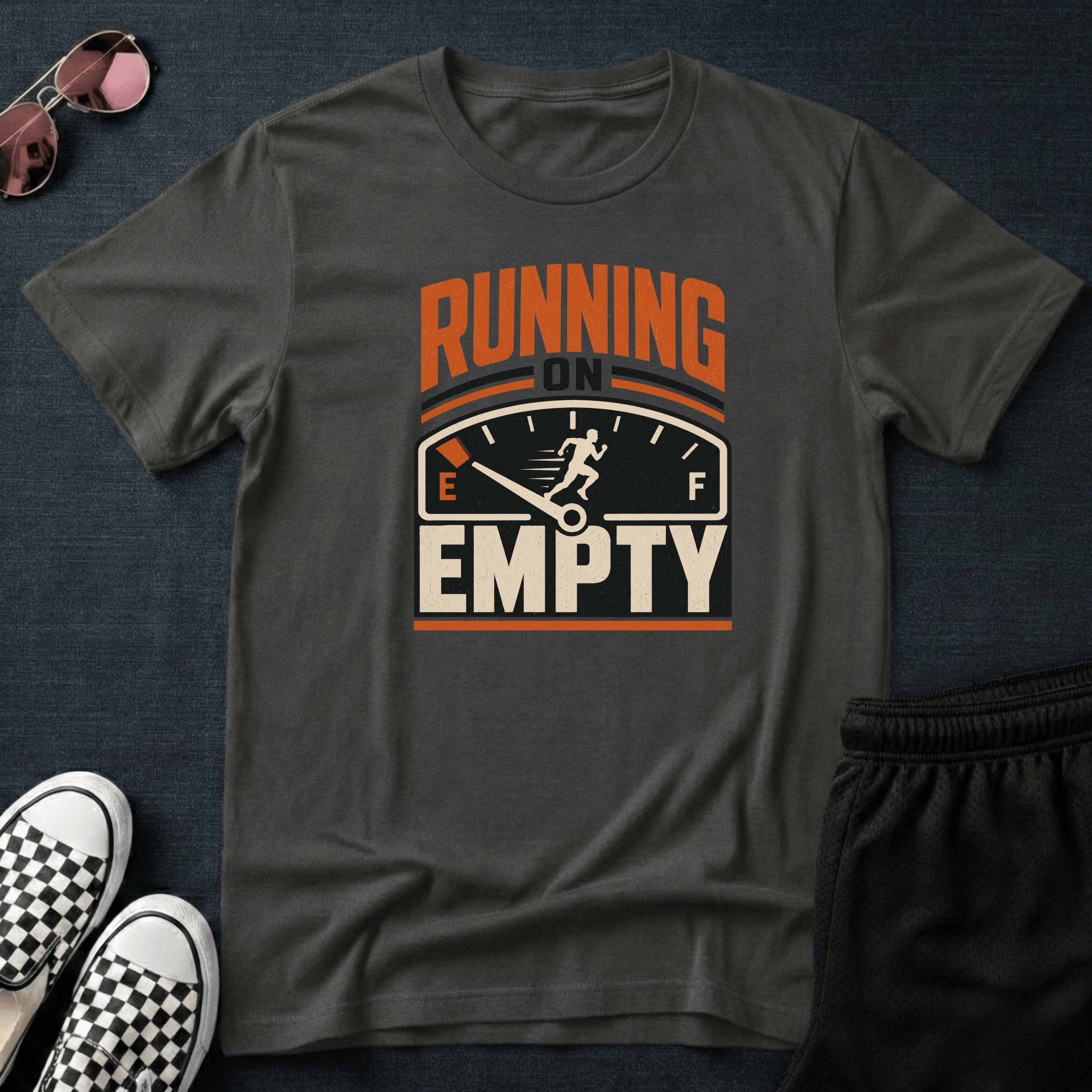 Running on empty T-shirt