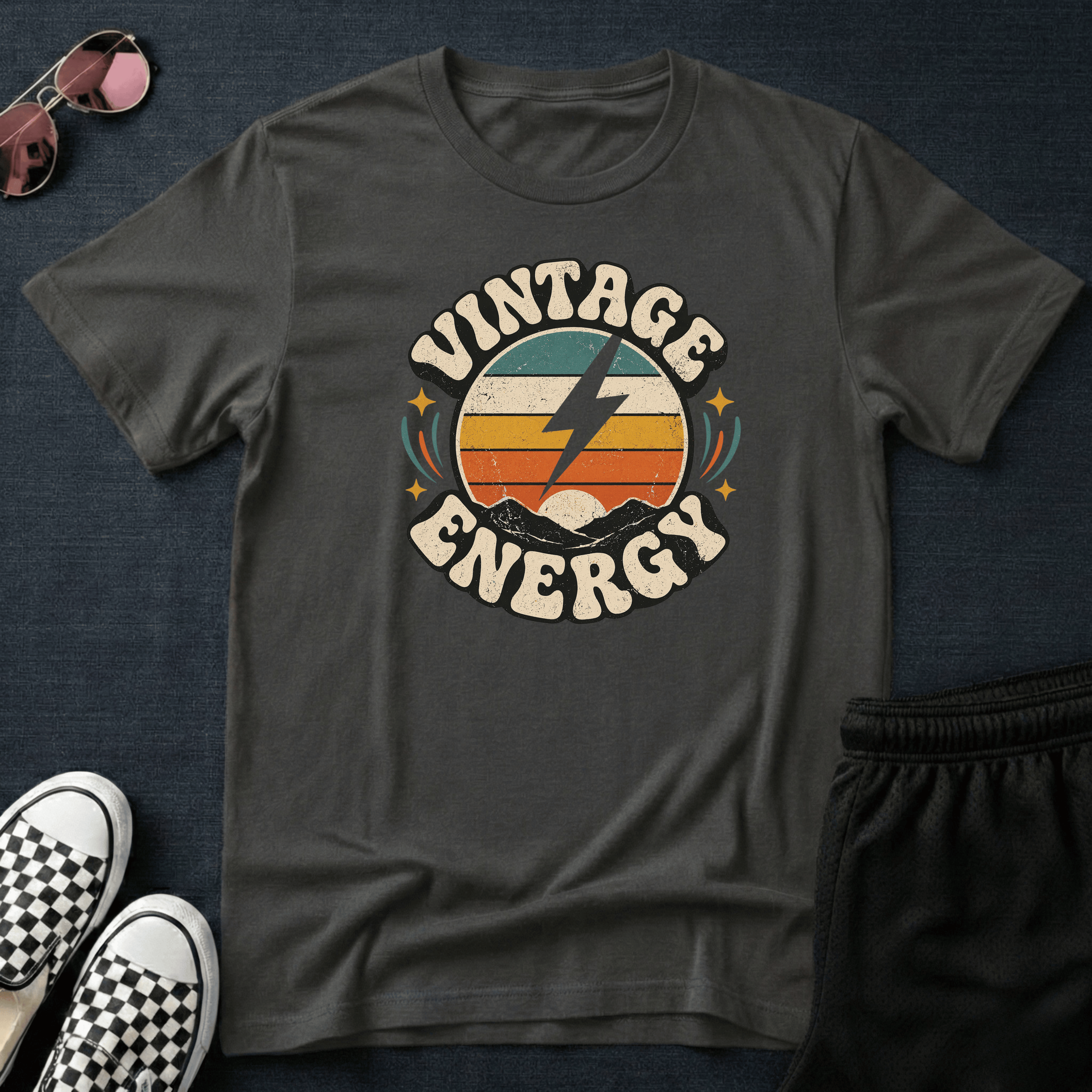 Vintage energy T-shirt
