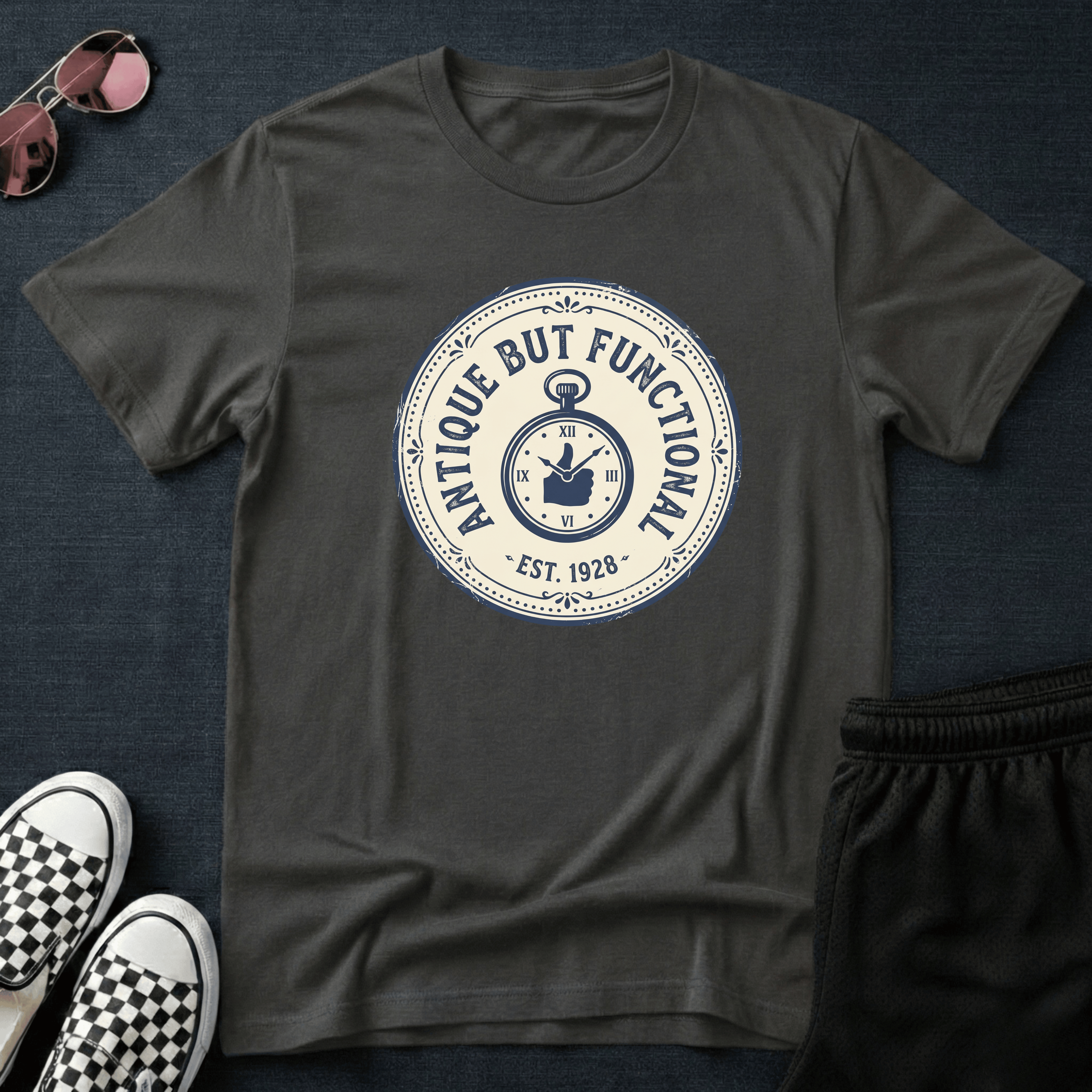 Antique but functional T-shirt