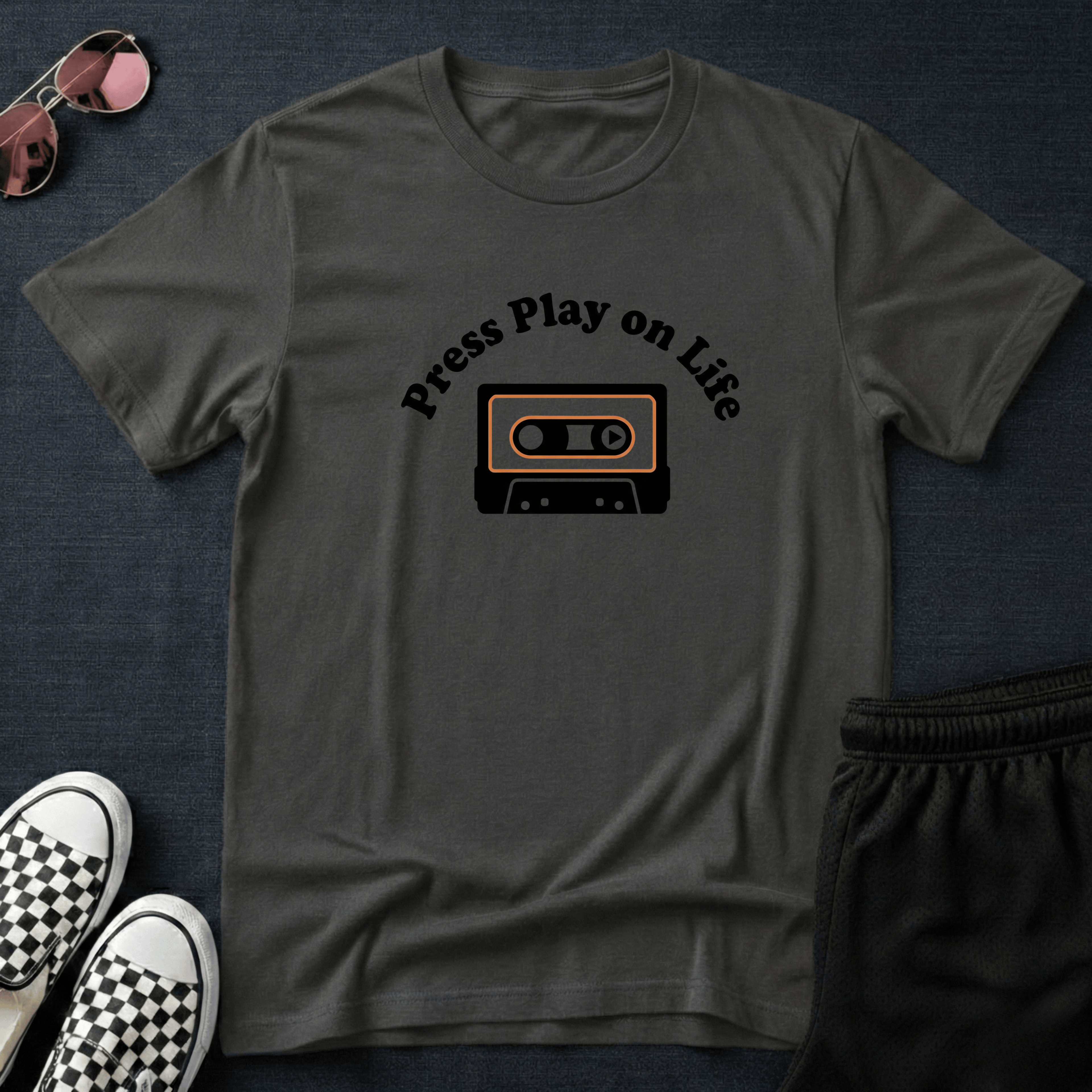 Press play on life T-shirt