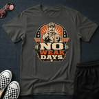 No weak days T-shirt