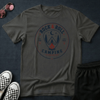 Rock & roll camping T-shirt