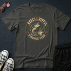 Reels and riffs fishing club T-shirt