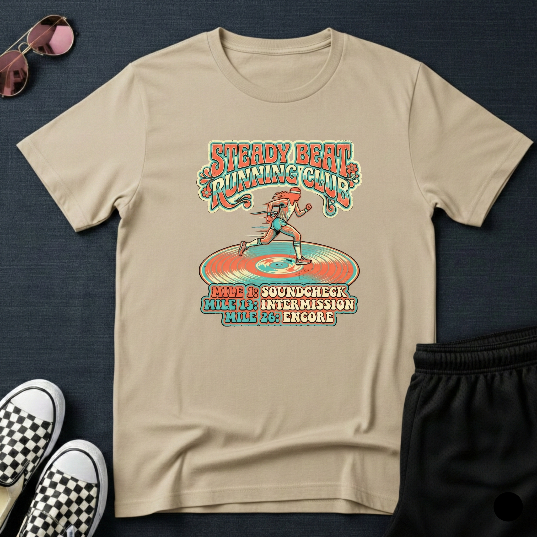 Steady beat running club T-Shirt