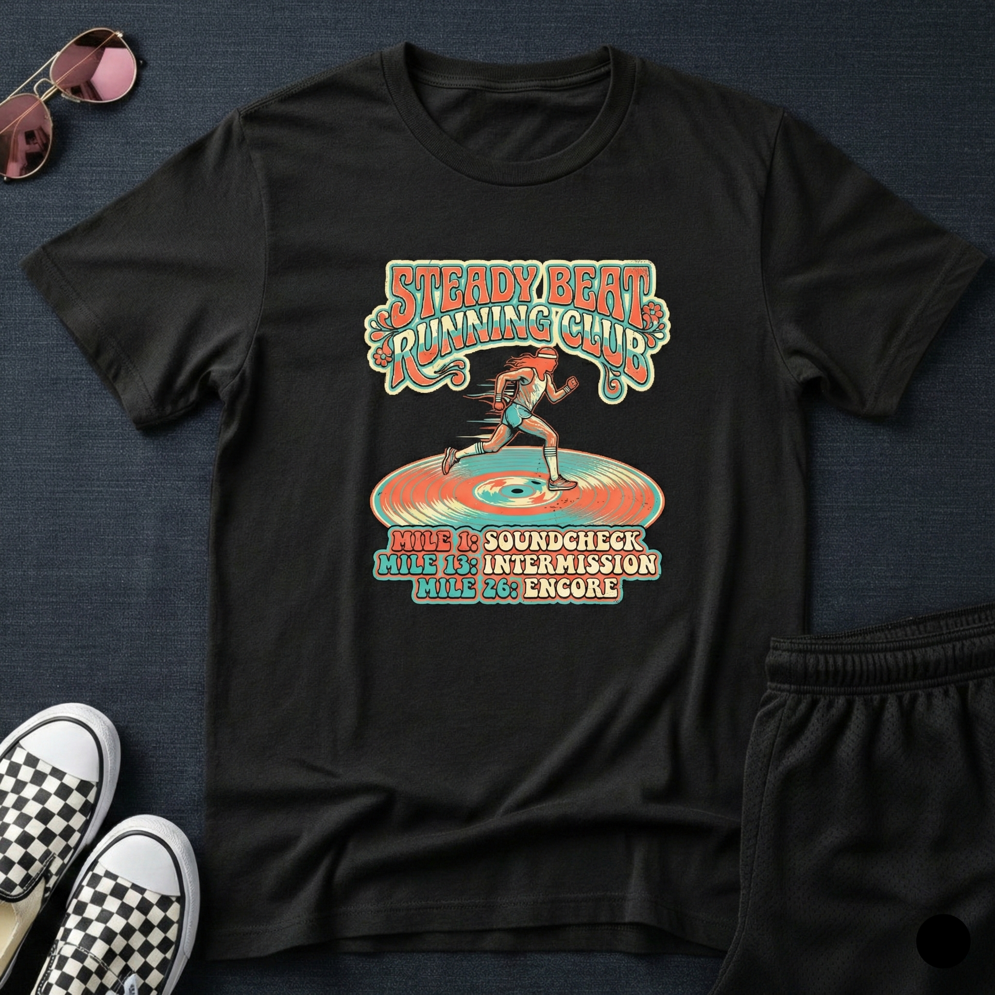 Steady beat running club T-Shirt