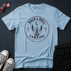 Rock & roll camping T-shirt