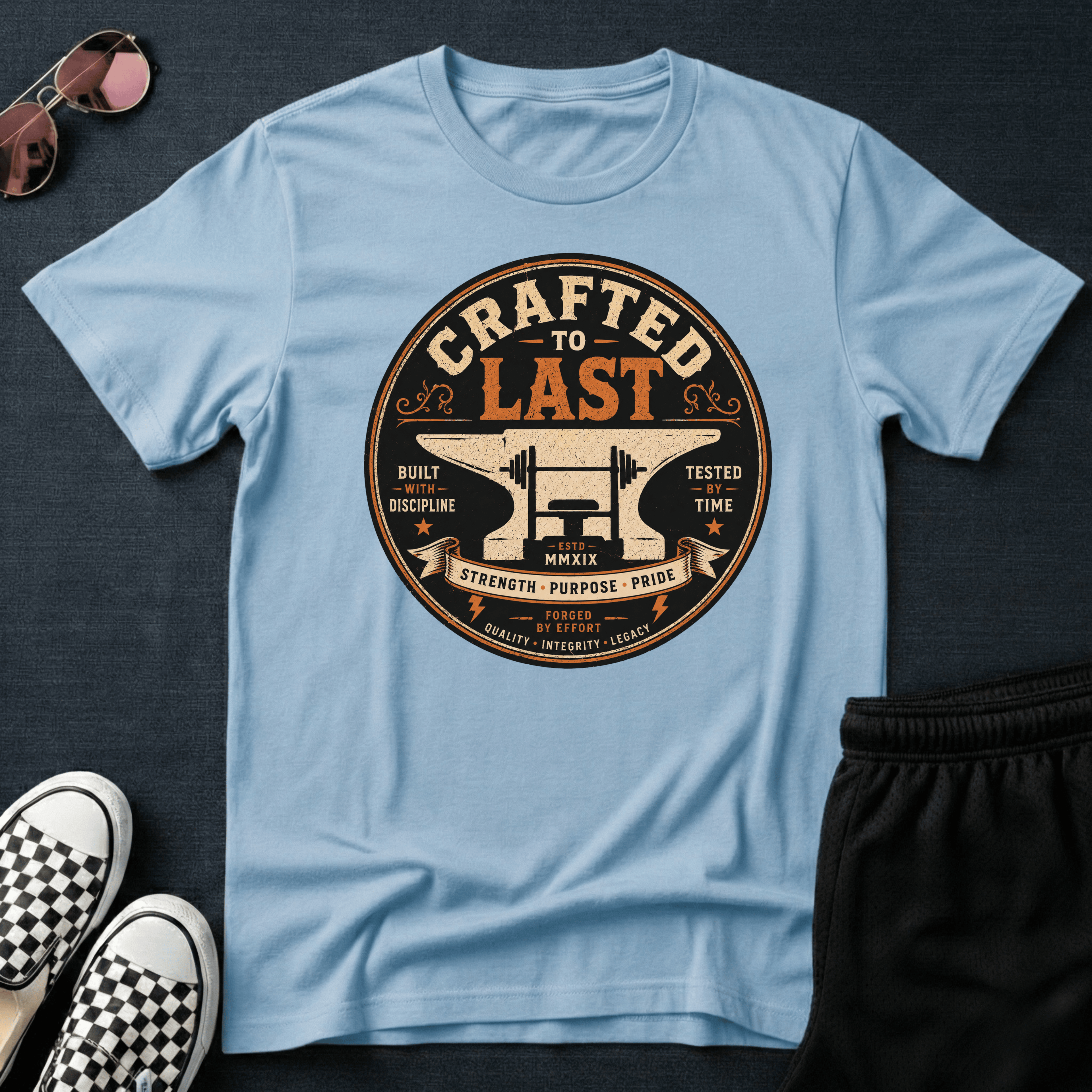 Crafted to last T-shirt
