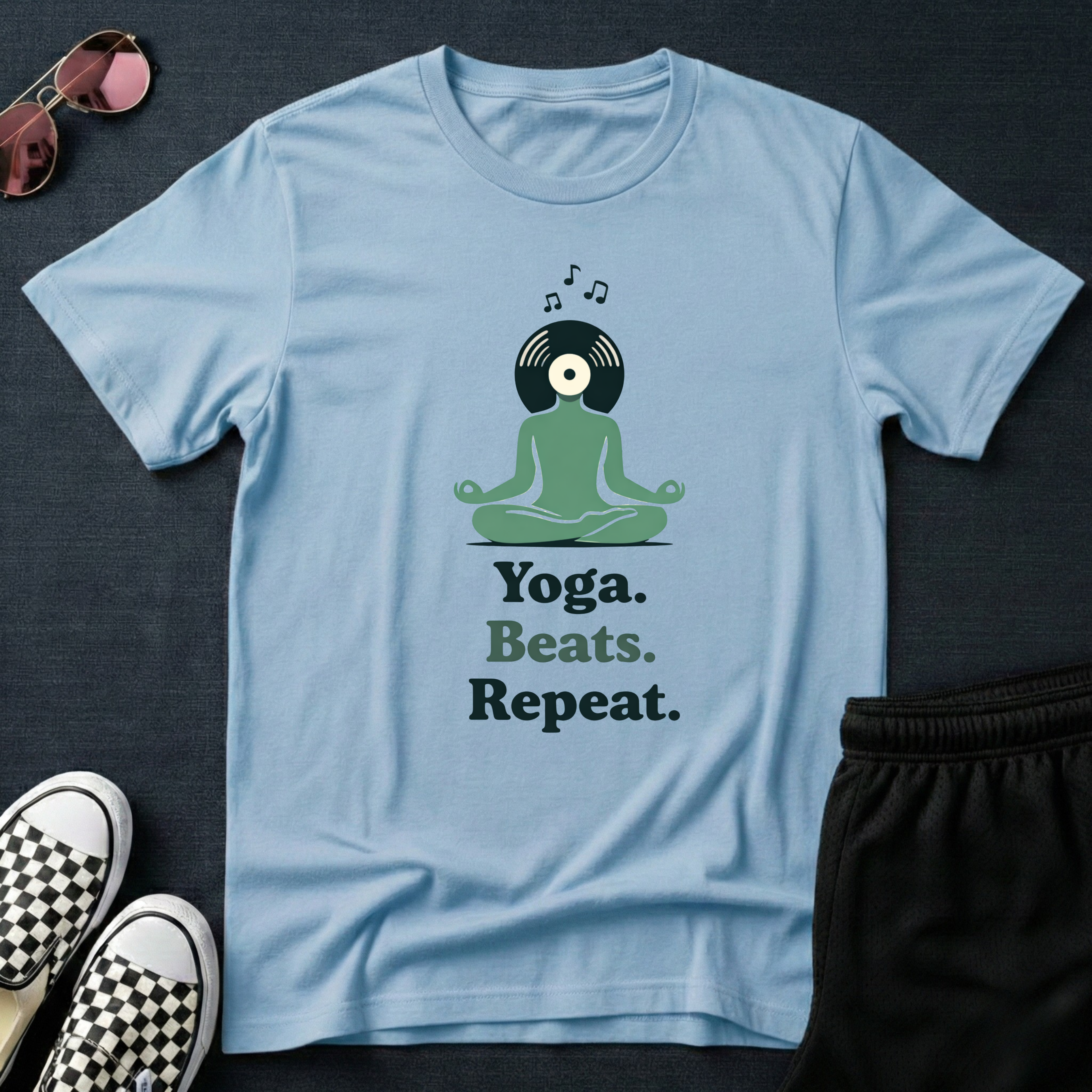 Yoga. Beats. Repeat T-Shirt