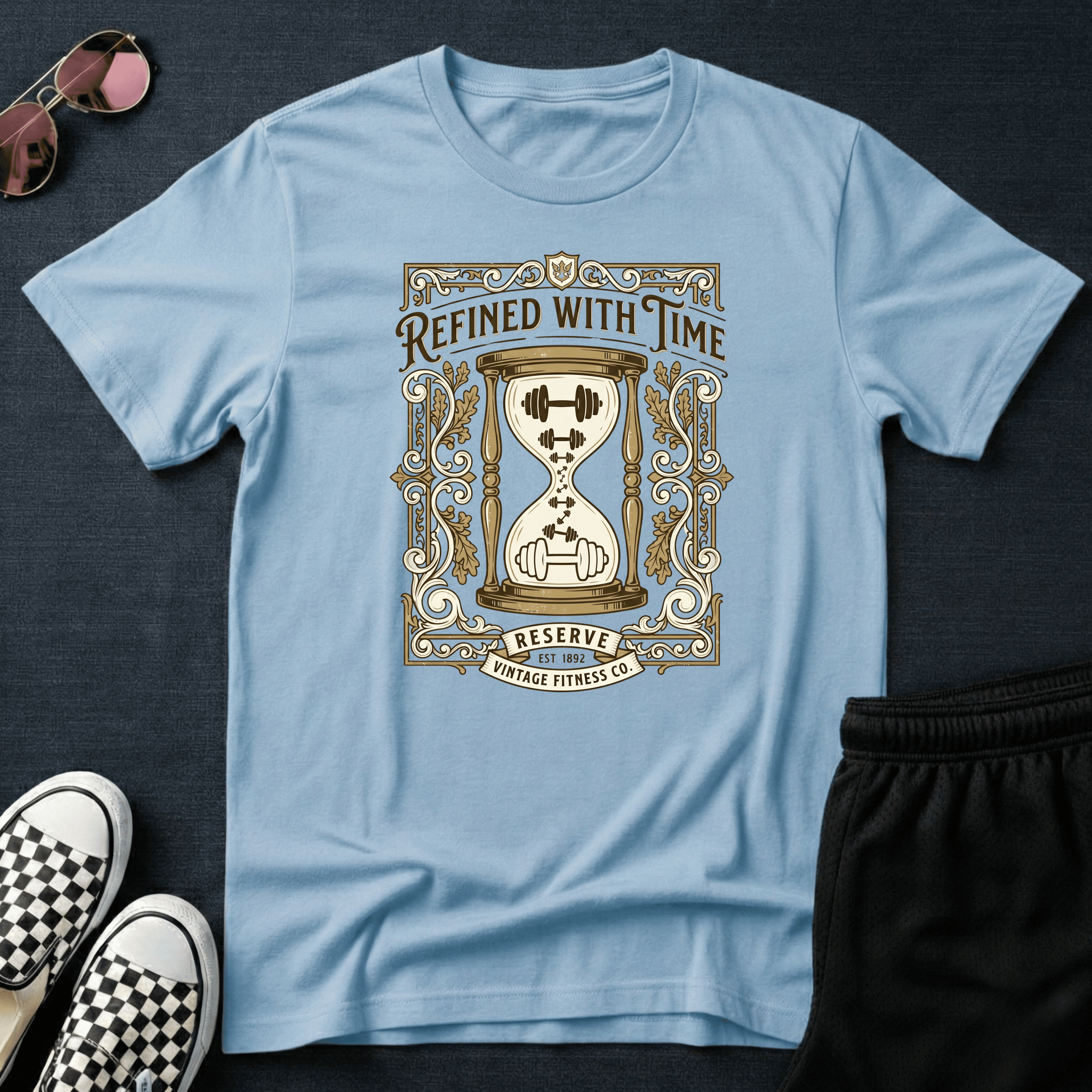 Refined with time T-shirt