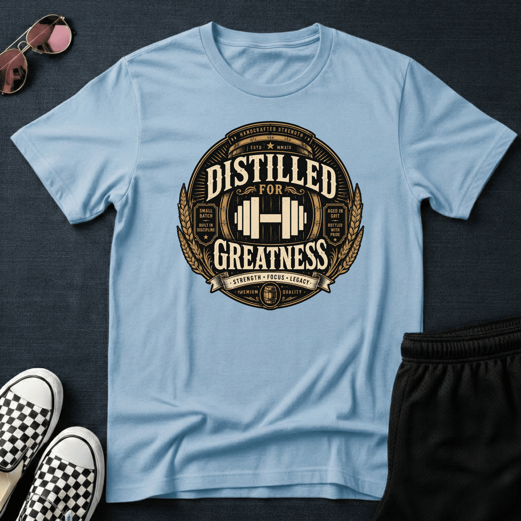 Distilled for greatness T-shirt