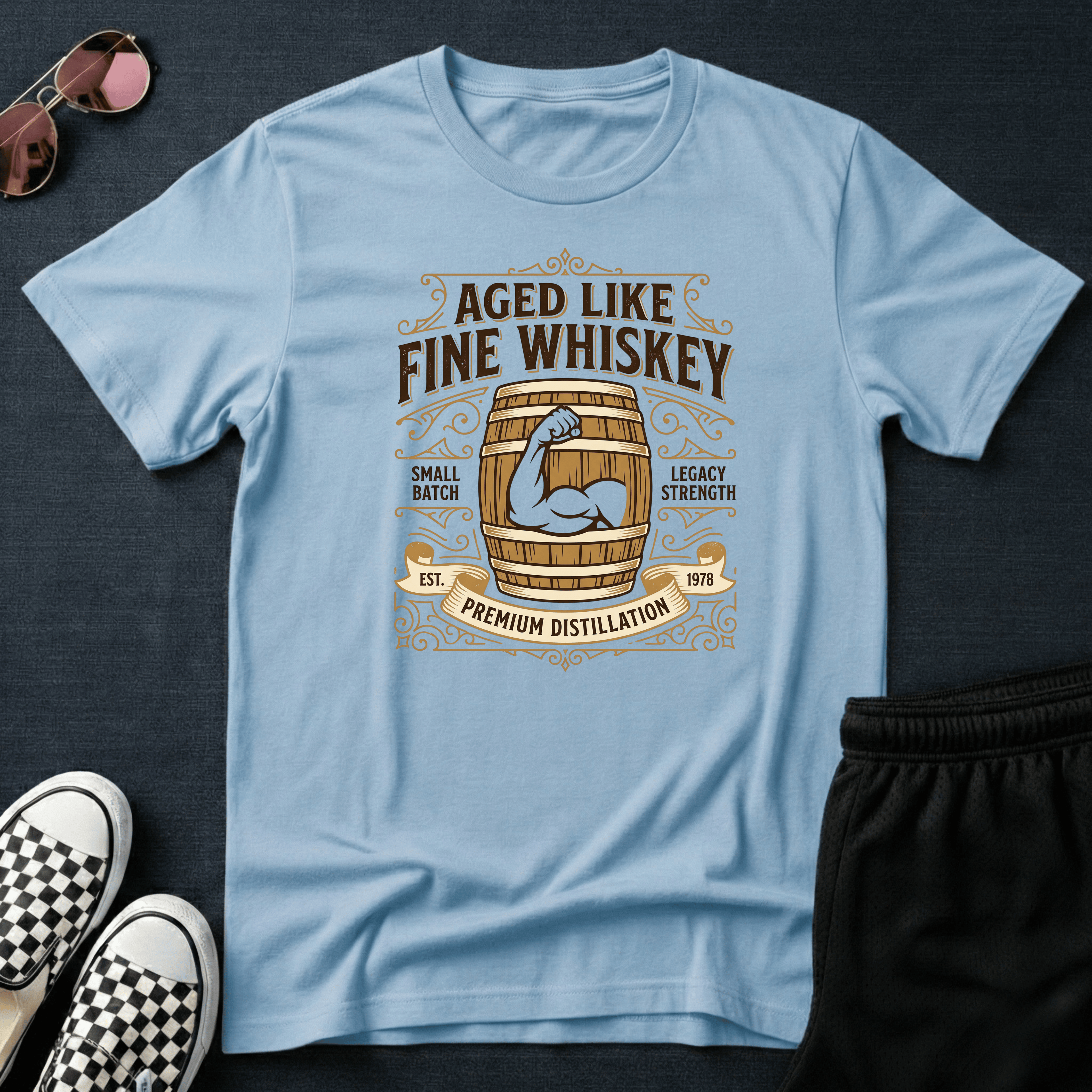 Aged like fine whiskey T-shirt