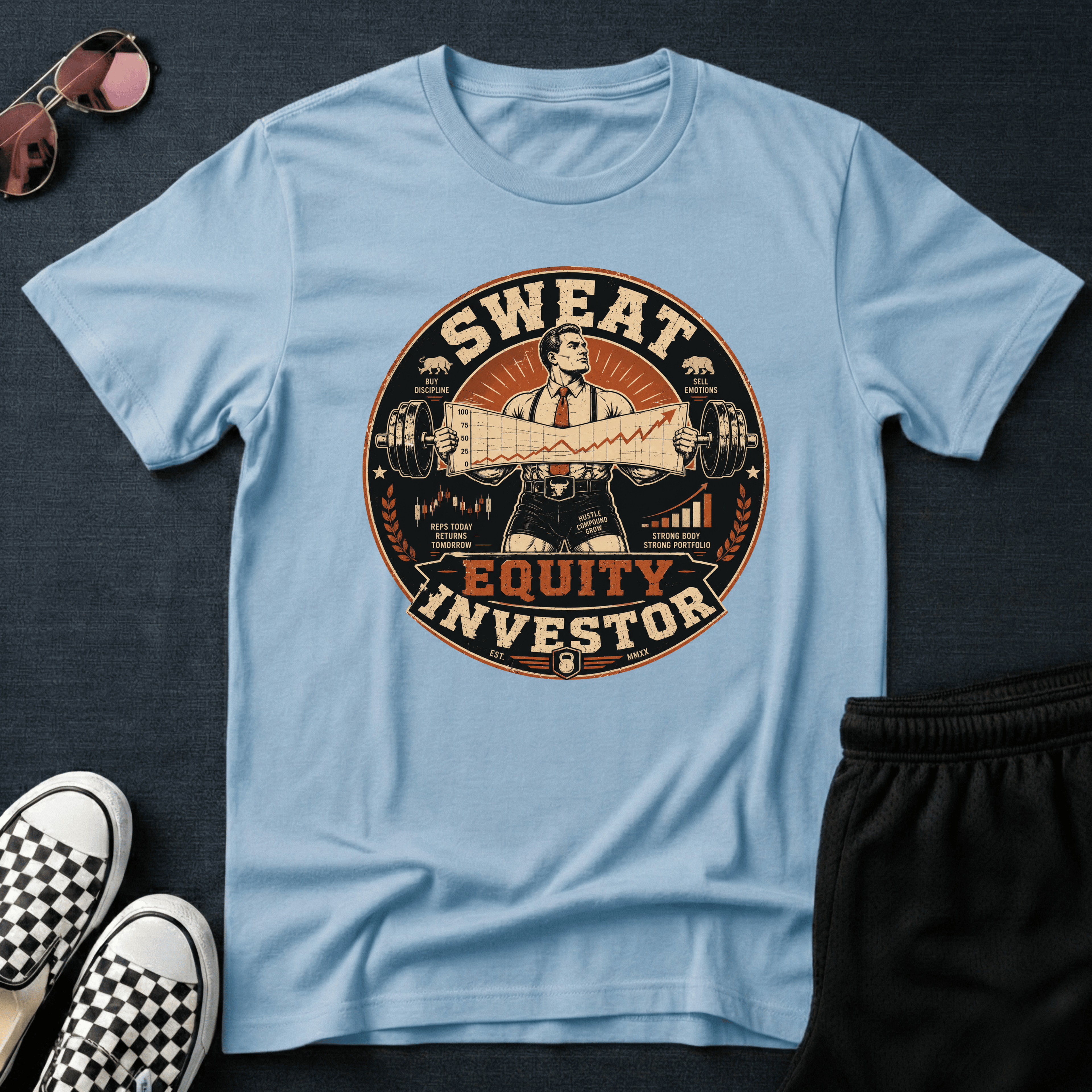 Sweat equity investor T-shirt