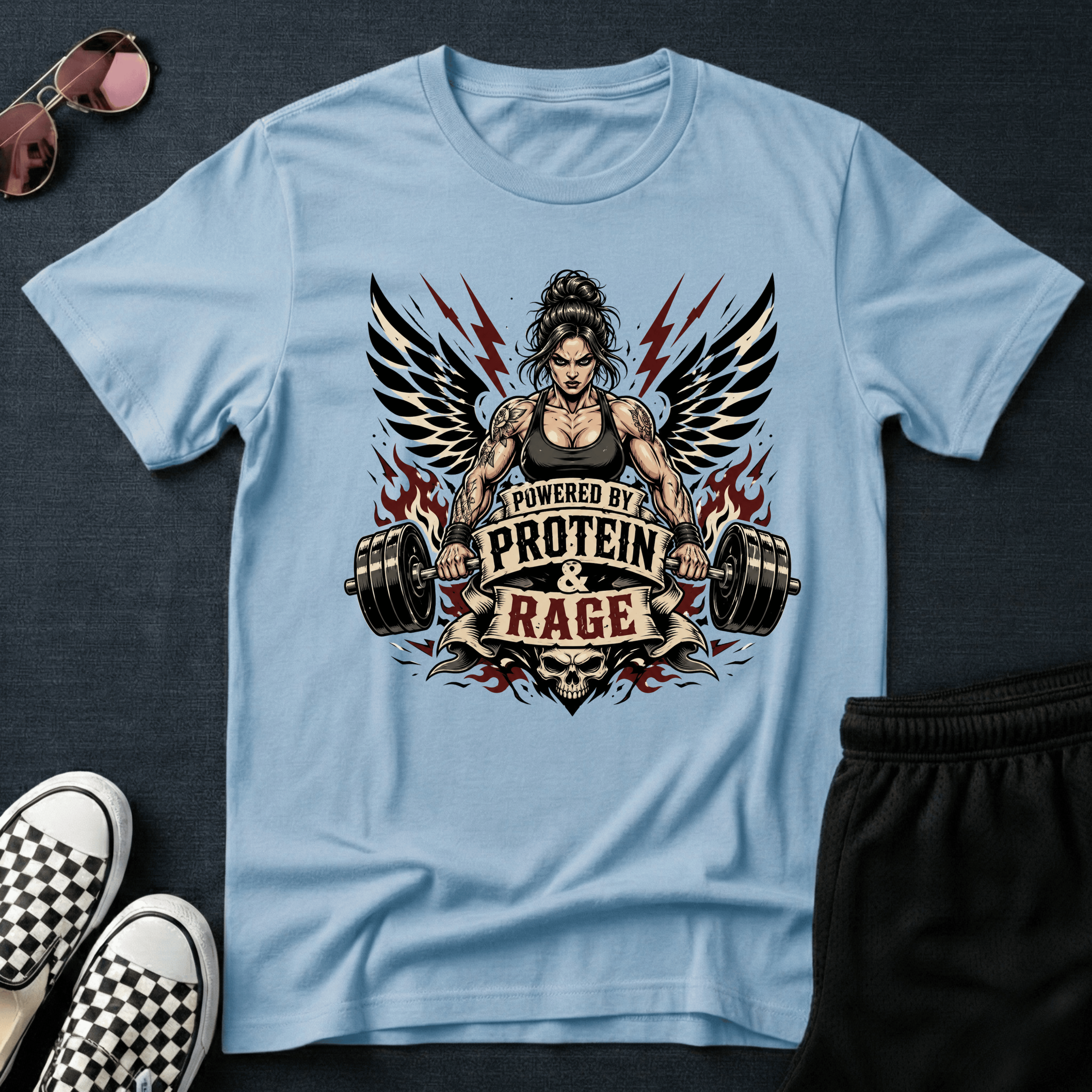 Protein and rage T-shirt