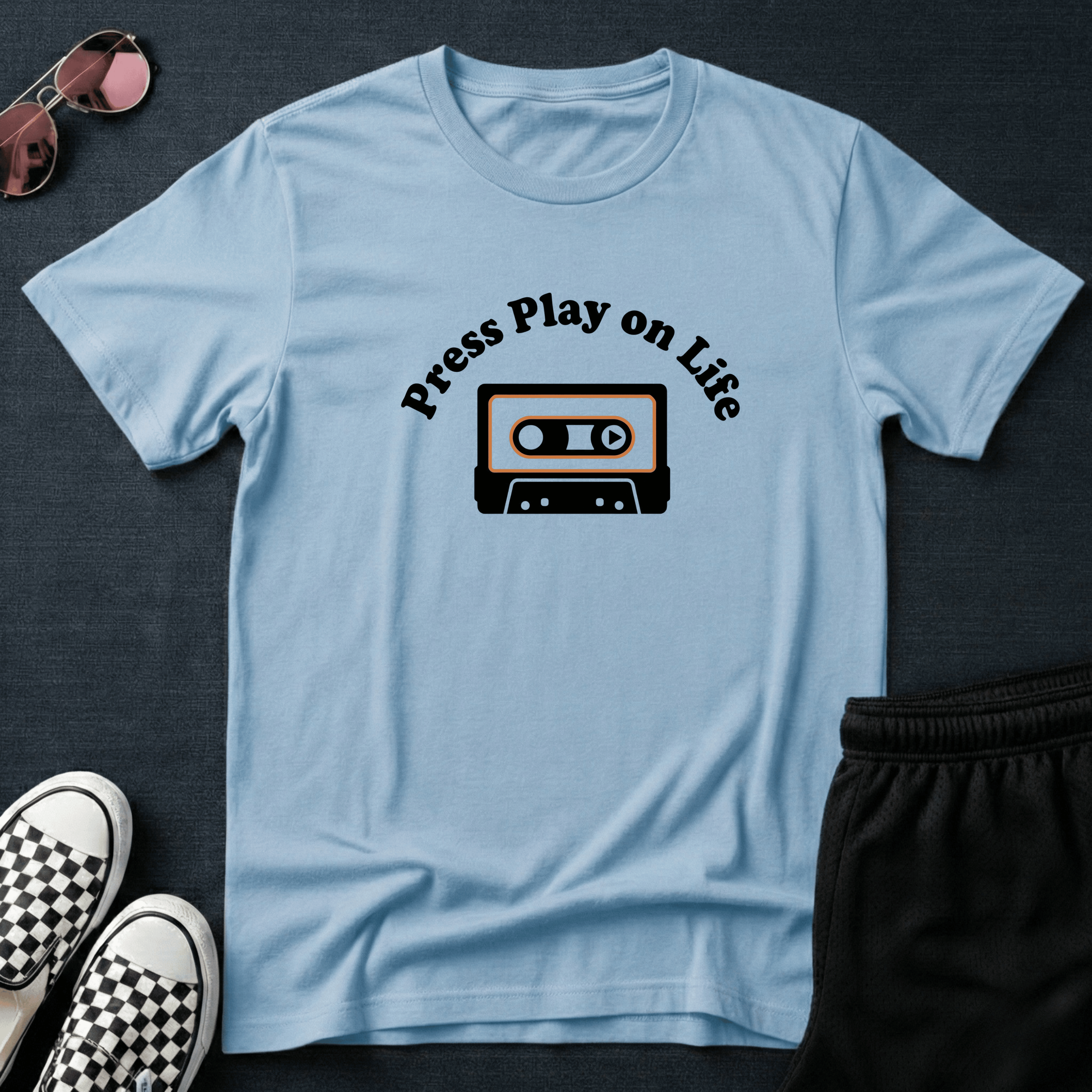 Press play on life T-shirt