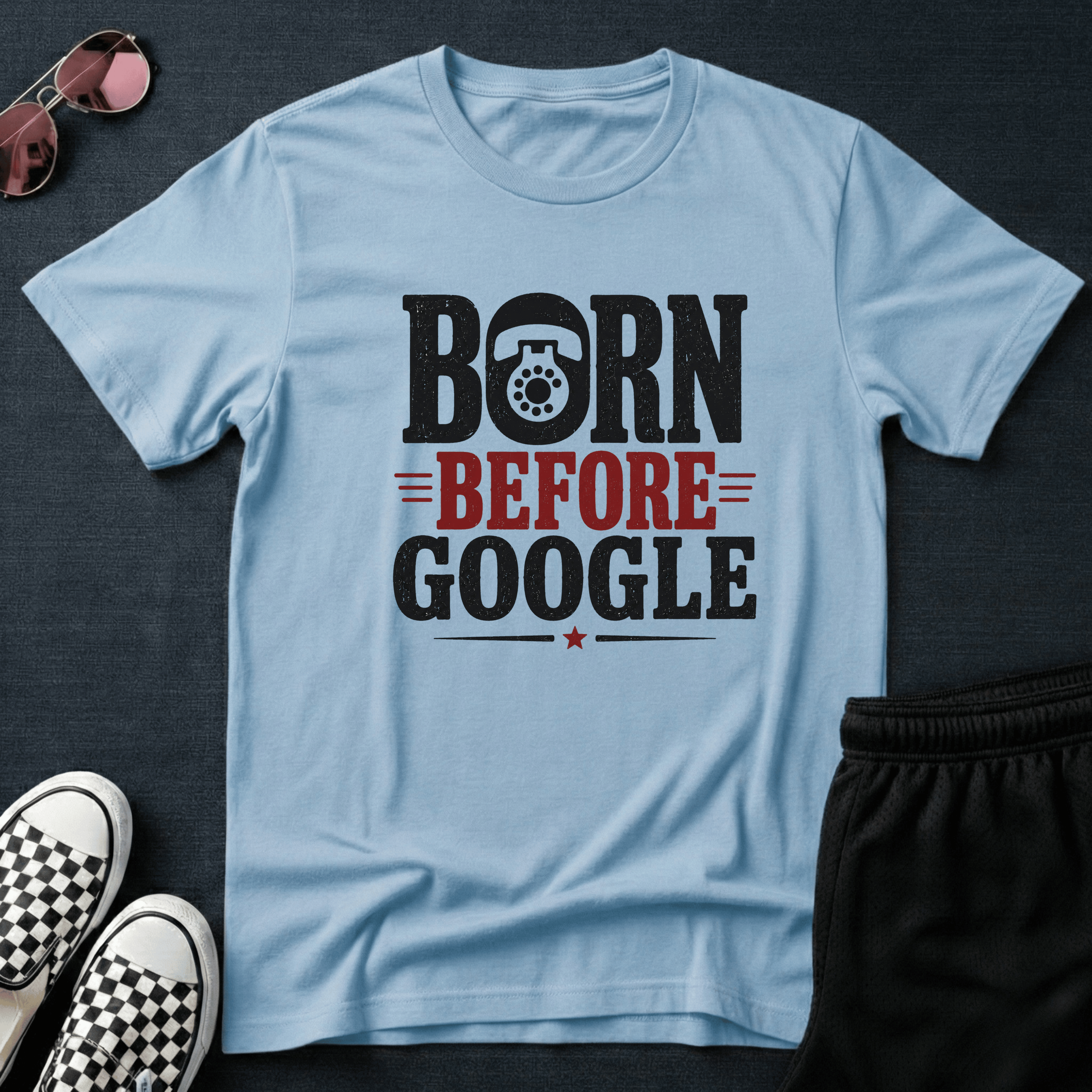 Born before google T-shirt