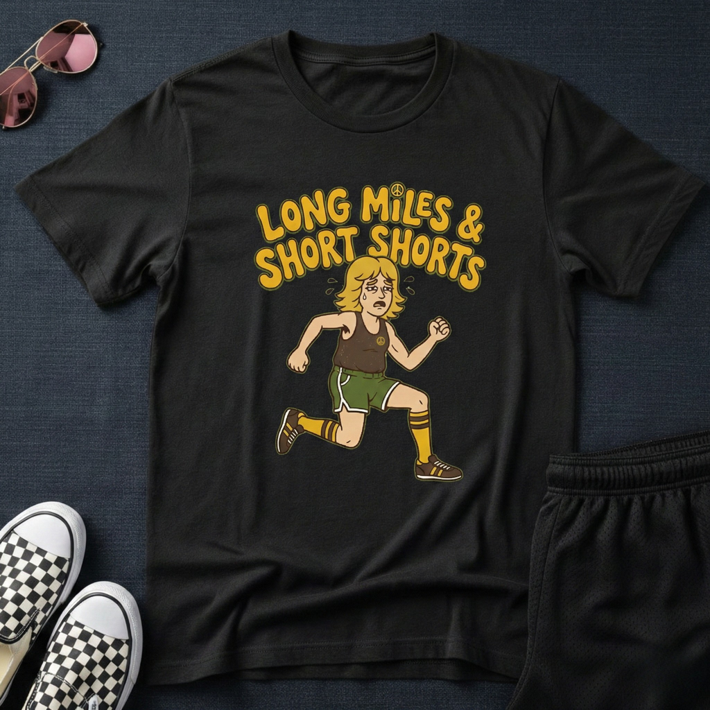 Long Miles, short shorts F T-Shirt