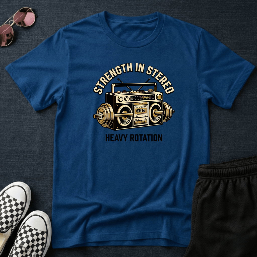 Strength in stereo T-shirt