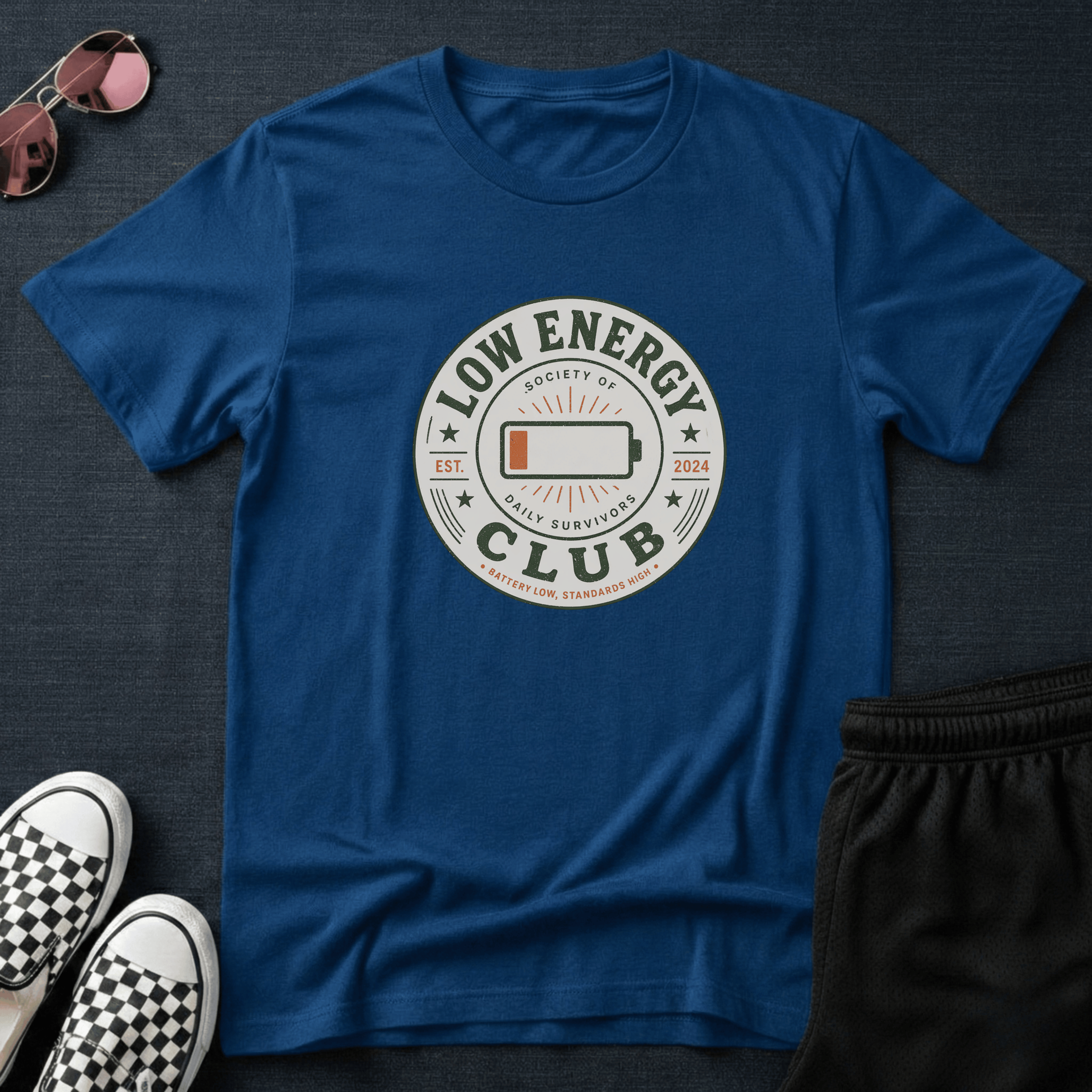 Low energy club T-shirt