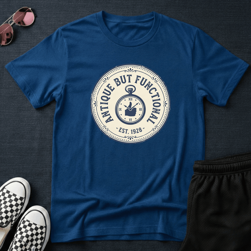 Antique but functional T-shirt
