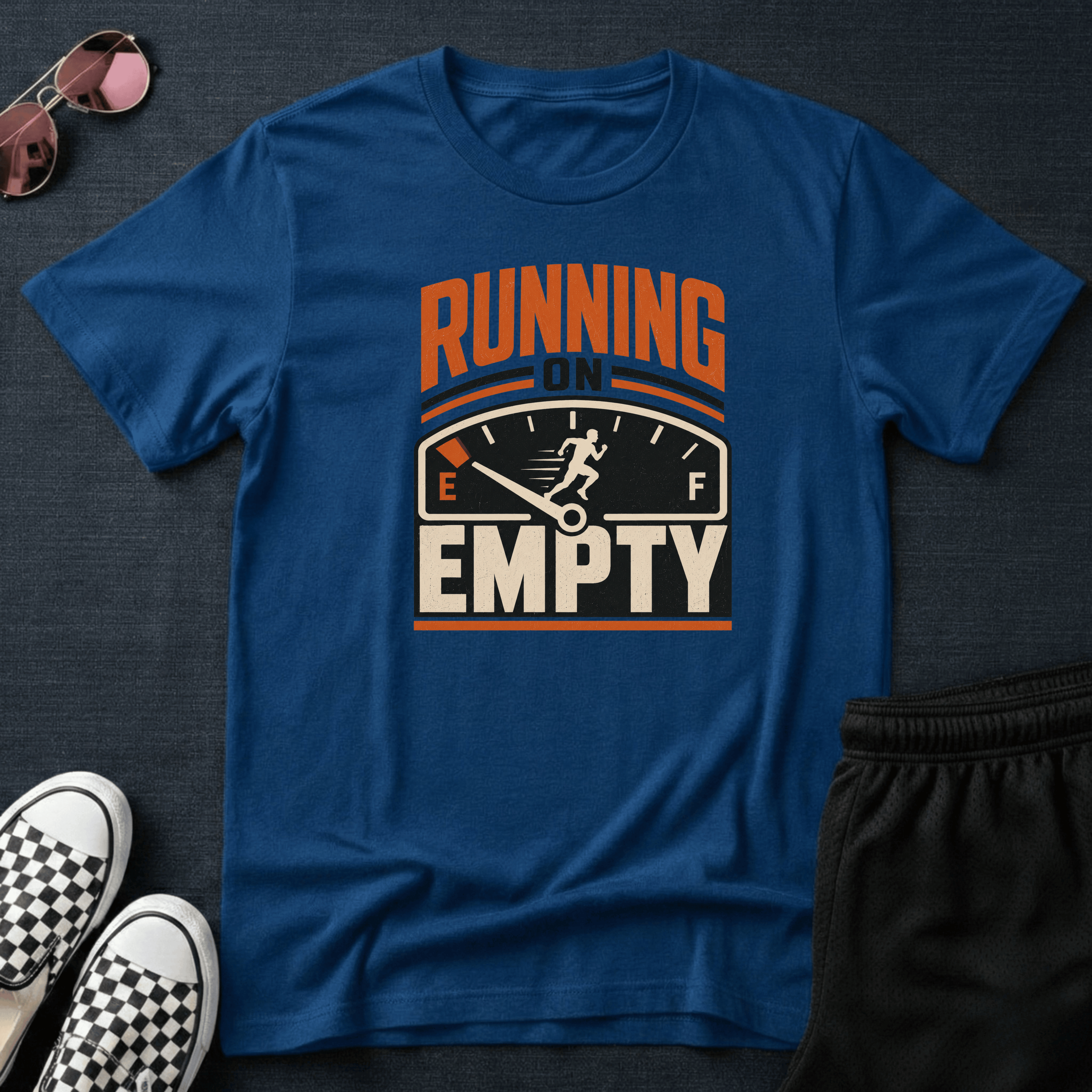 Running on empty T-shirt