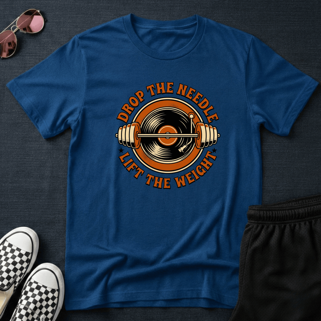 Drop the needle T-shirt