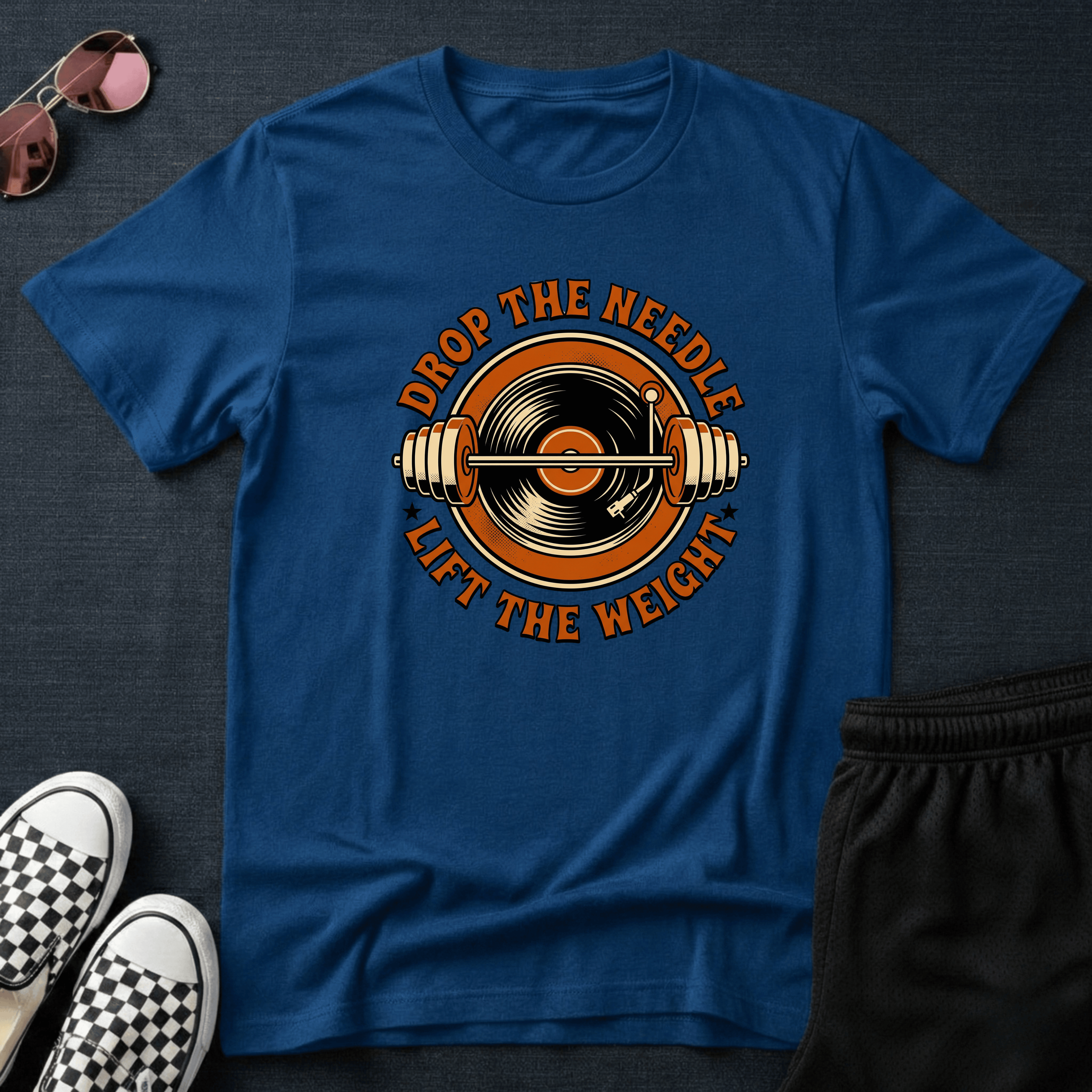 Drop the needle T-shirt