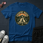 Country roads running club T-shirt