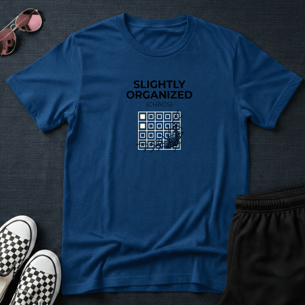Slightly organized T-shirt