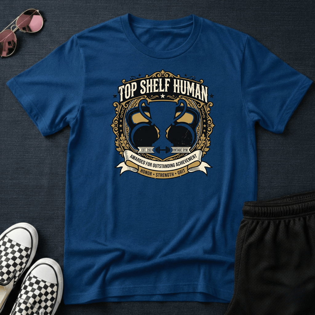 Top shelf human T-shirt