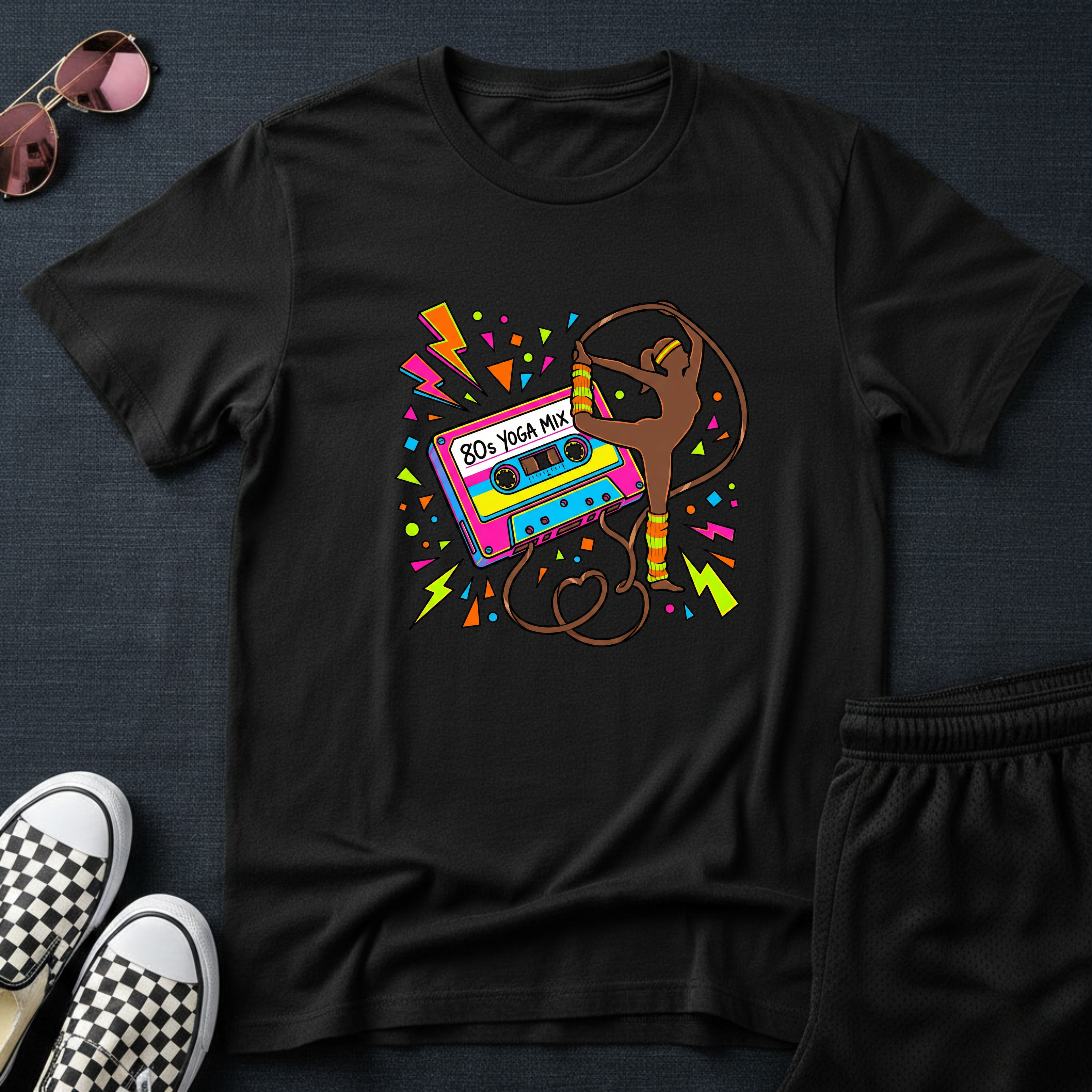 80s Yoga Mix T-Shirt