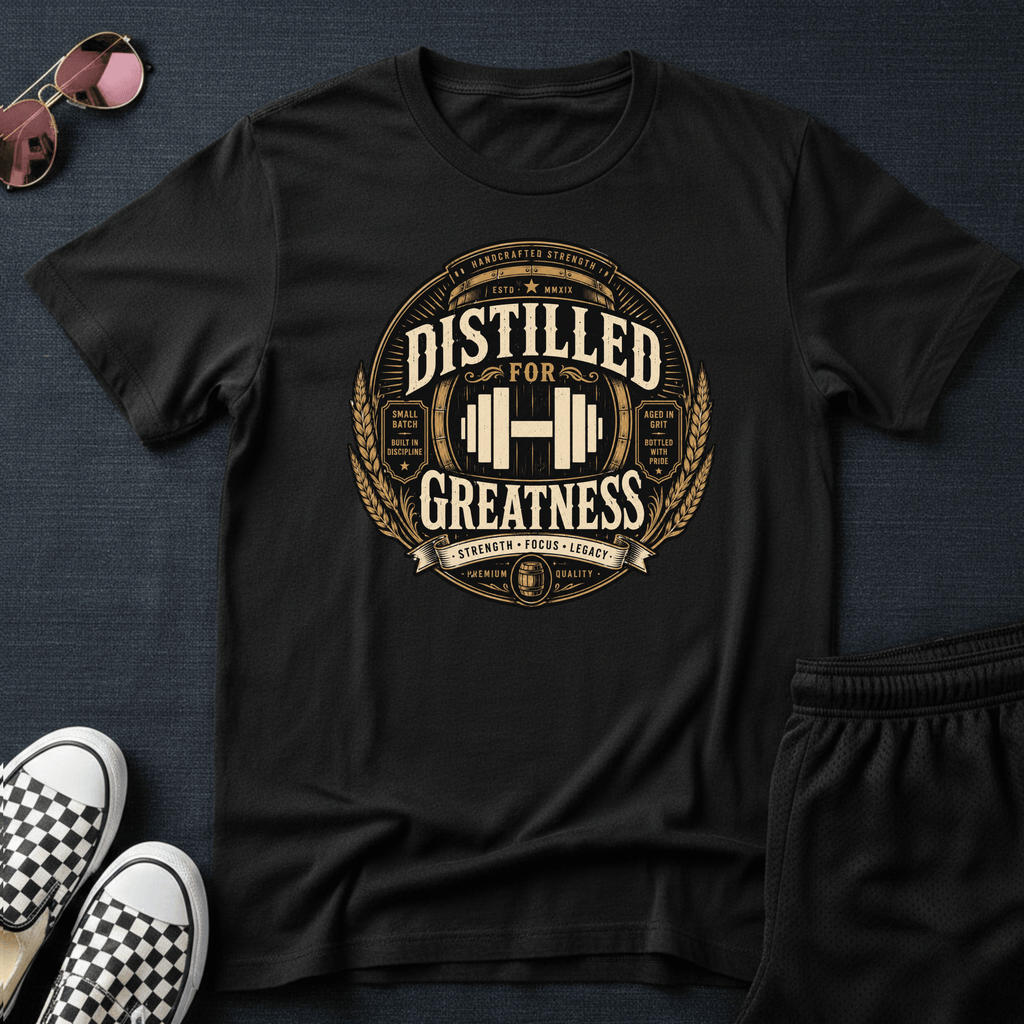 Distilled for greatness T-shirt