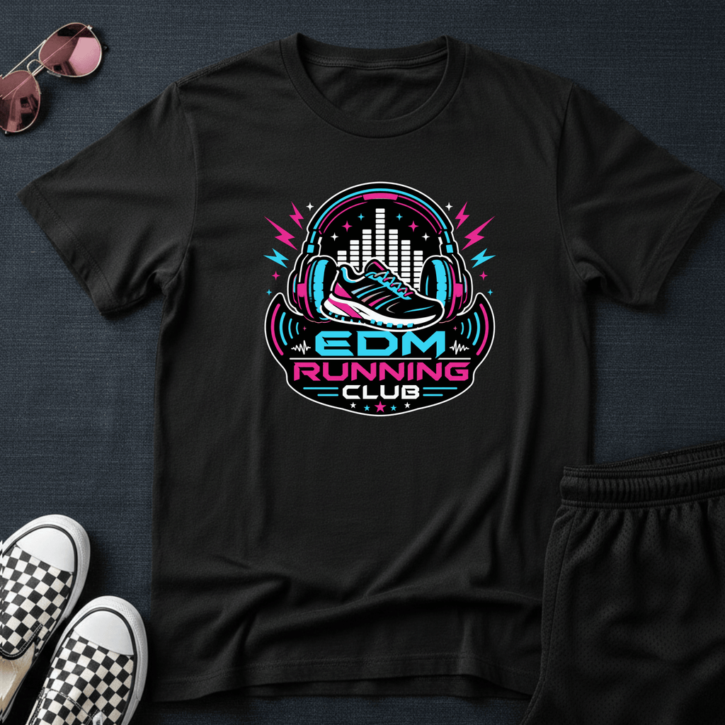 EDM running club T-shirt