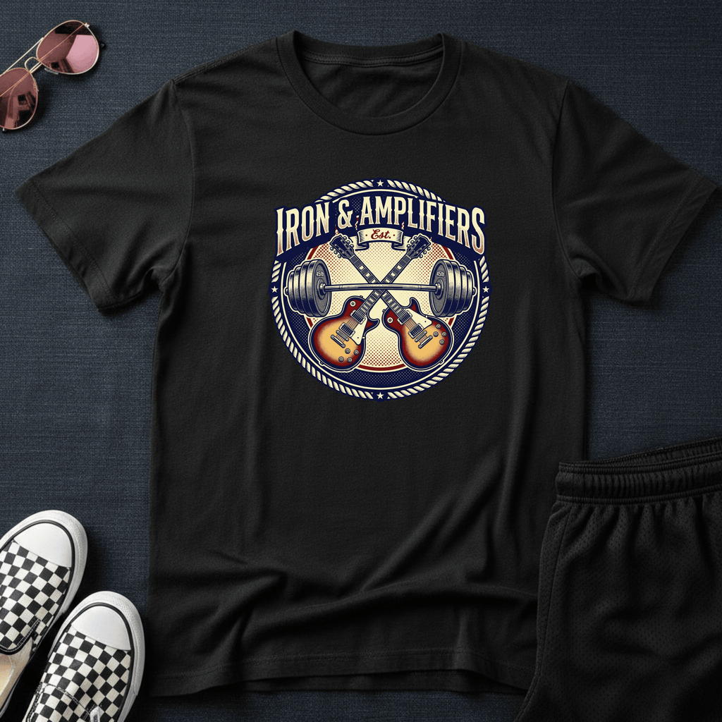 Iron and amplifiers T-shirt
