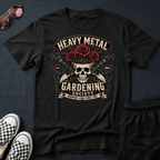 Heavy metal gardening T-shirt