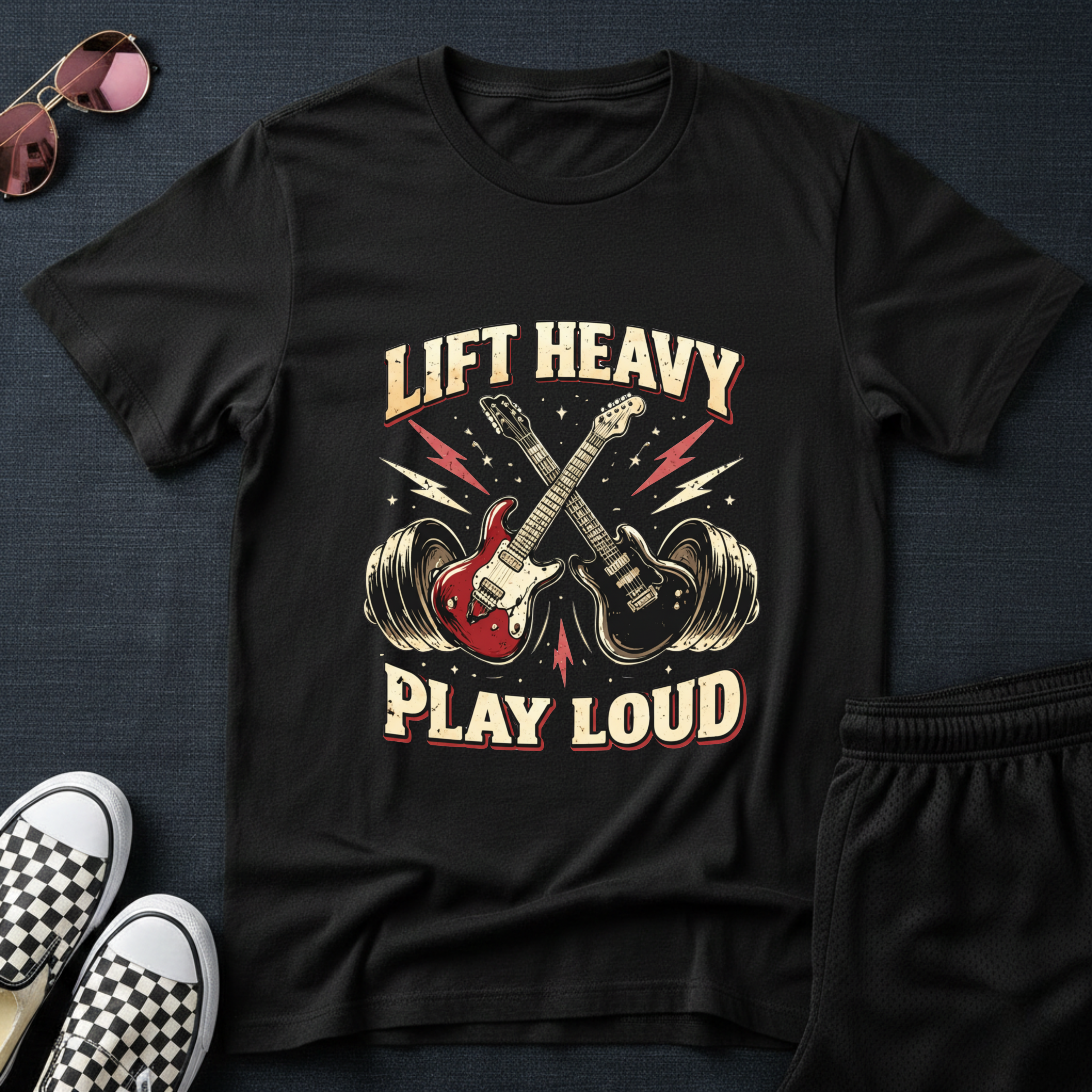 Lift heavy play loud T-Shirt