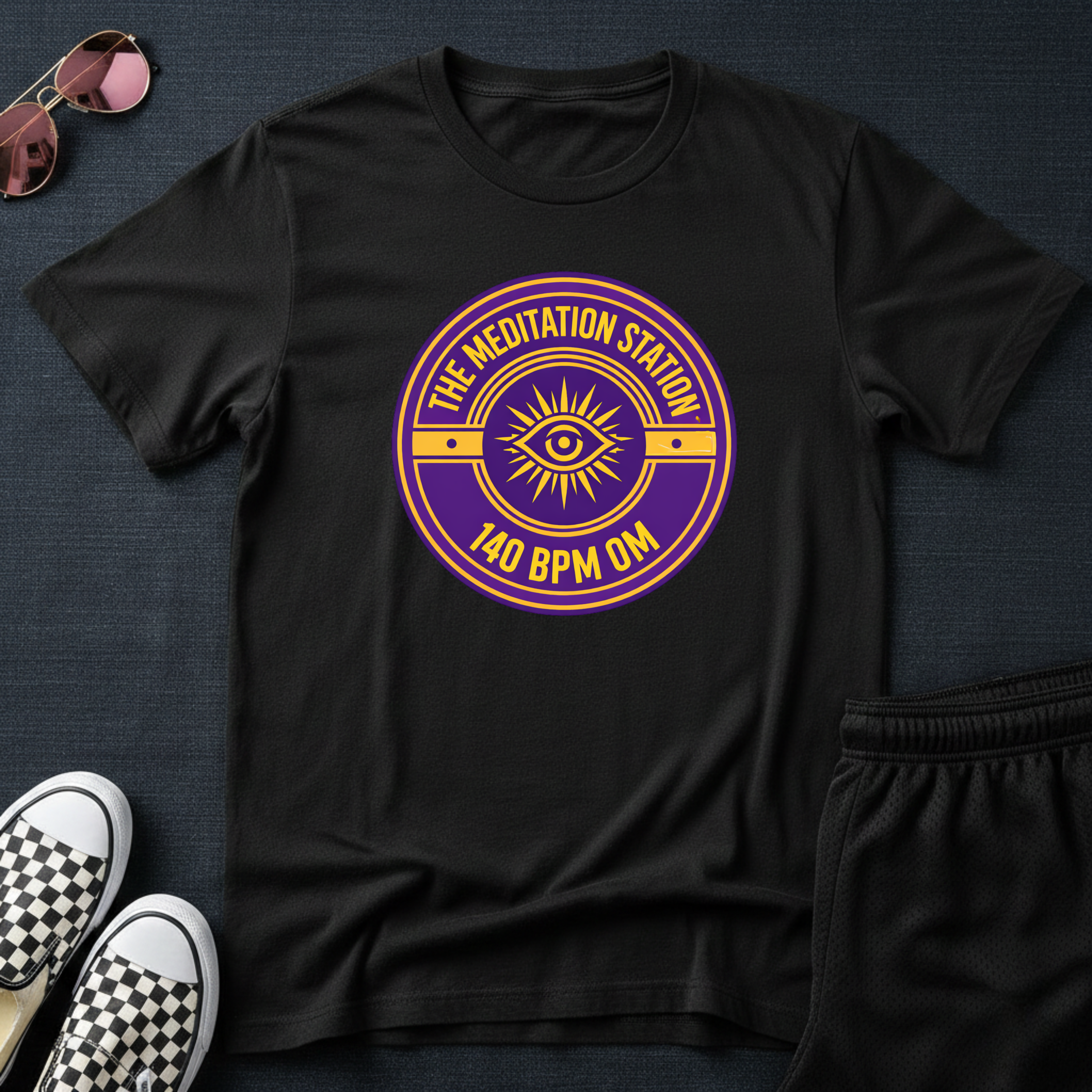 The meditation station T-Shirt