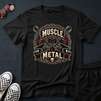Muscle and metal T-shirt