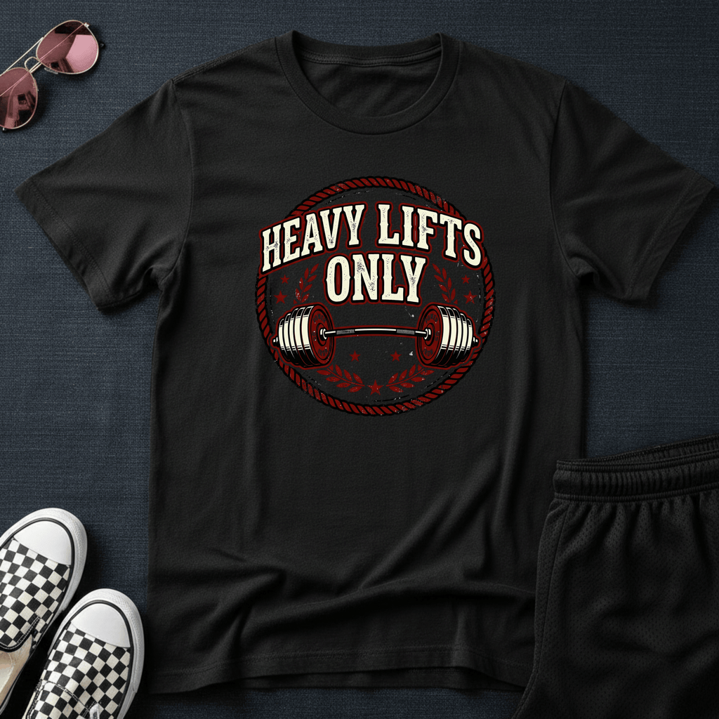 Heavy lifts only T-shirt