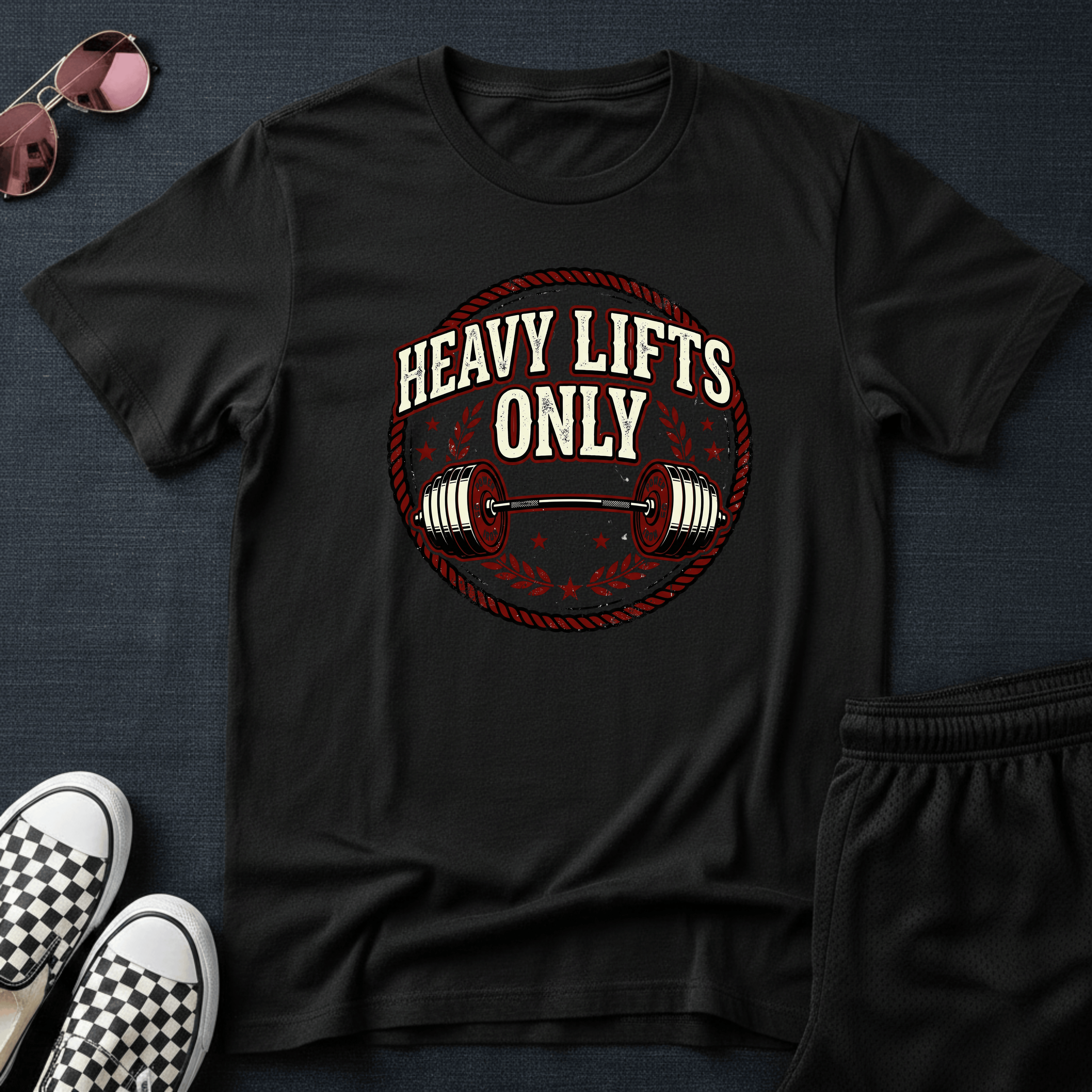 Heavy lifts only T-shirt